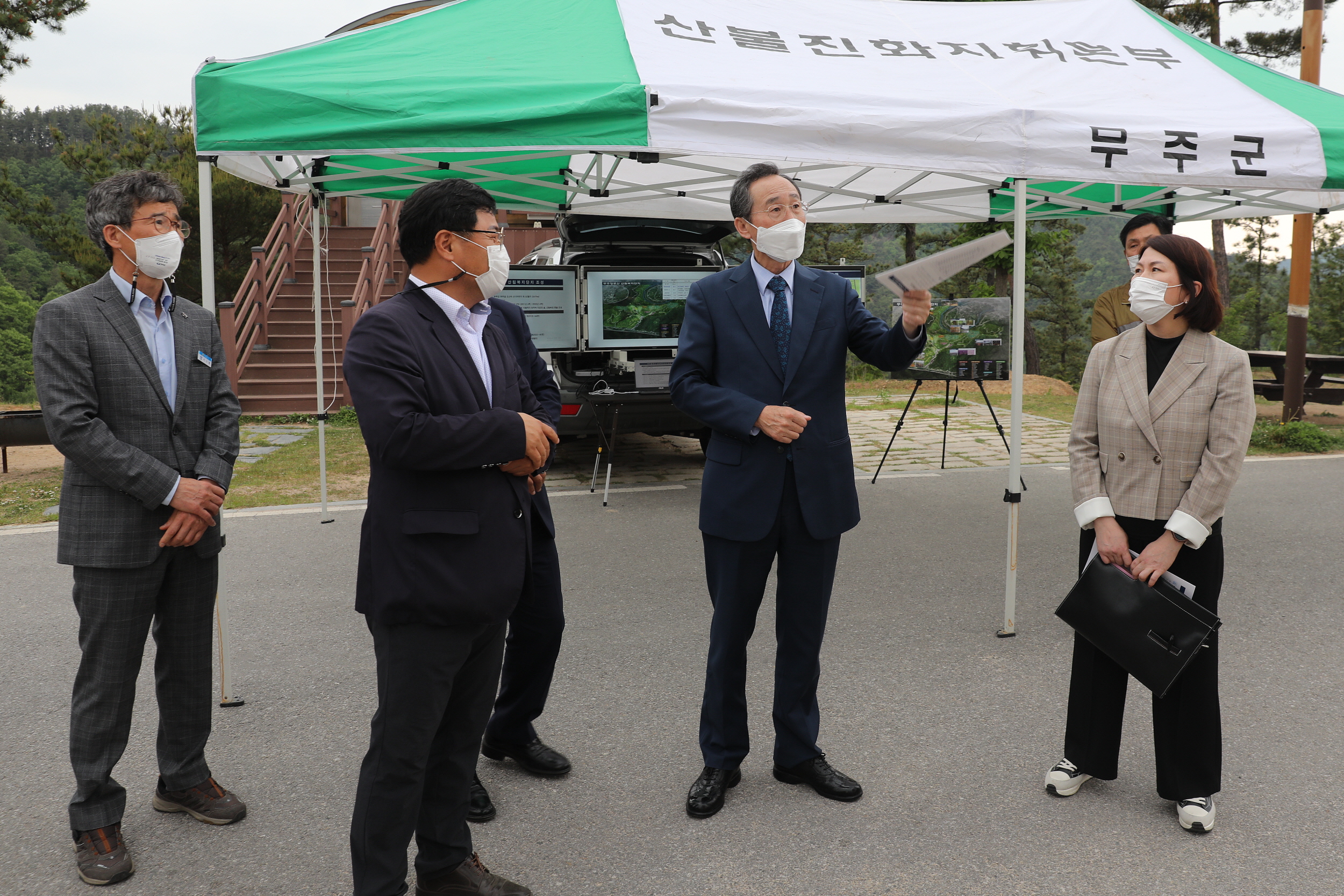 2022.05.13 송하진 도지사 무주군 사업 현장방문