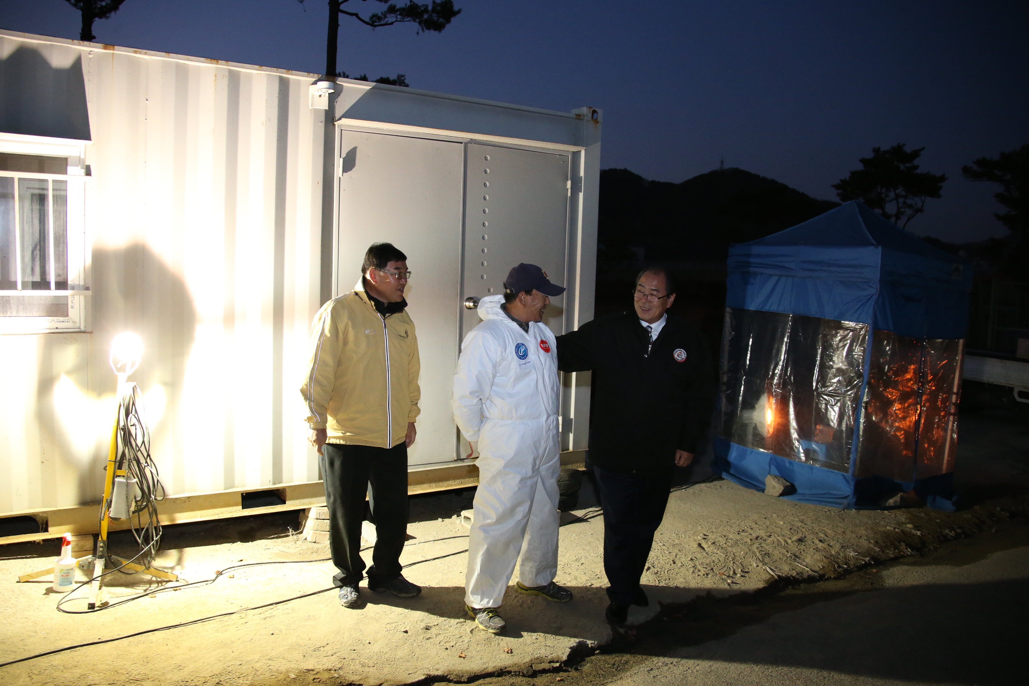 2014.11.18. AI방역초소 격려방문