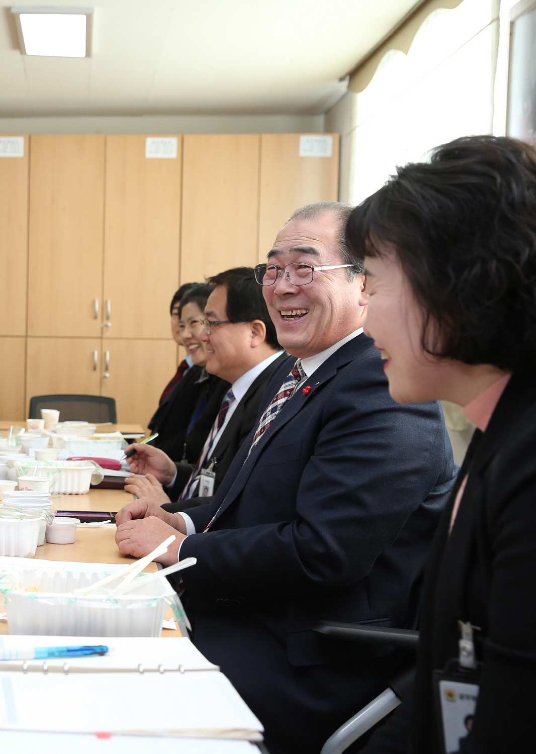 2015.01.20. 무주군 자원봉사센터 도시락 간담회