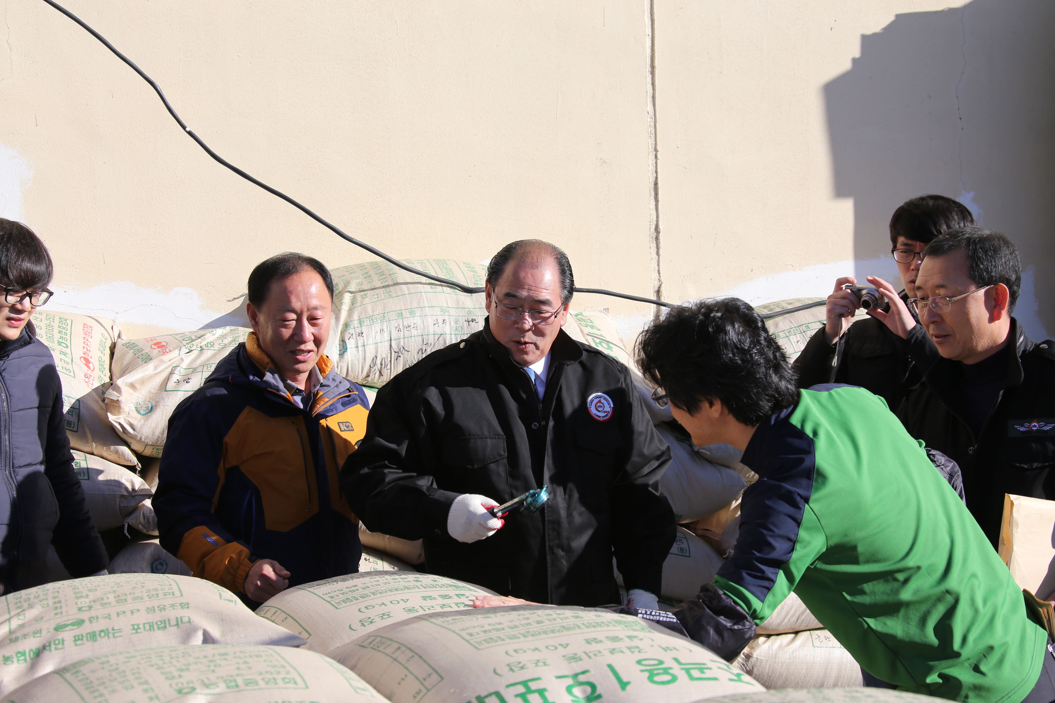2014.11.04. 2014년산 공공비축미곡 매입현장-황정수 무주군수
