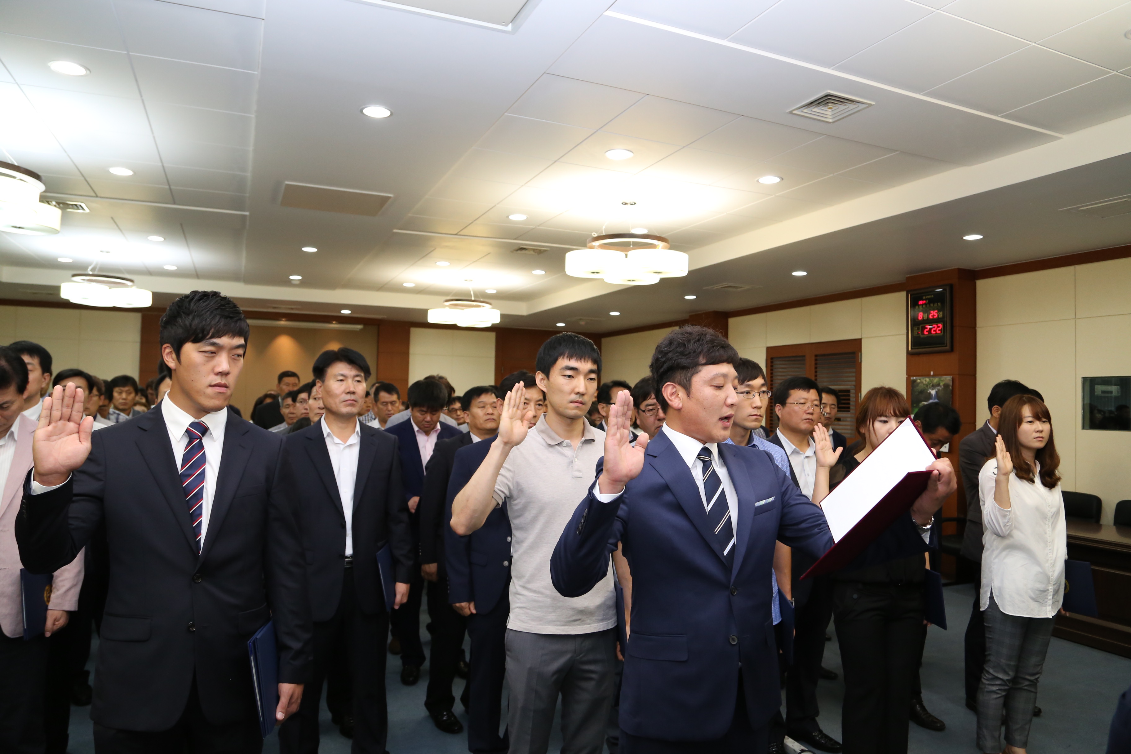 2014.08.25. 사령장