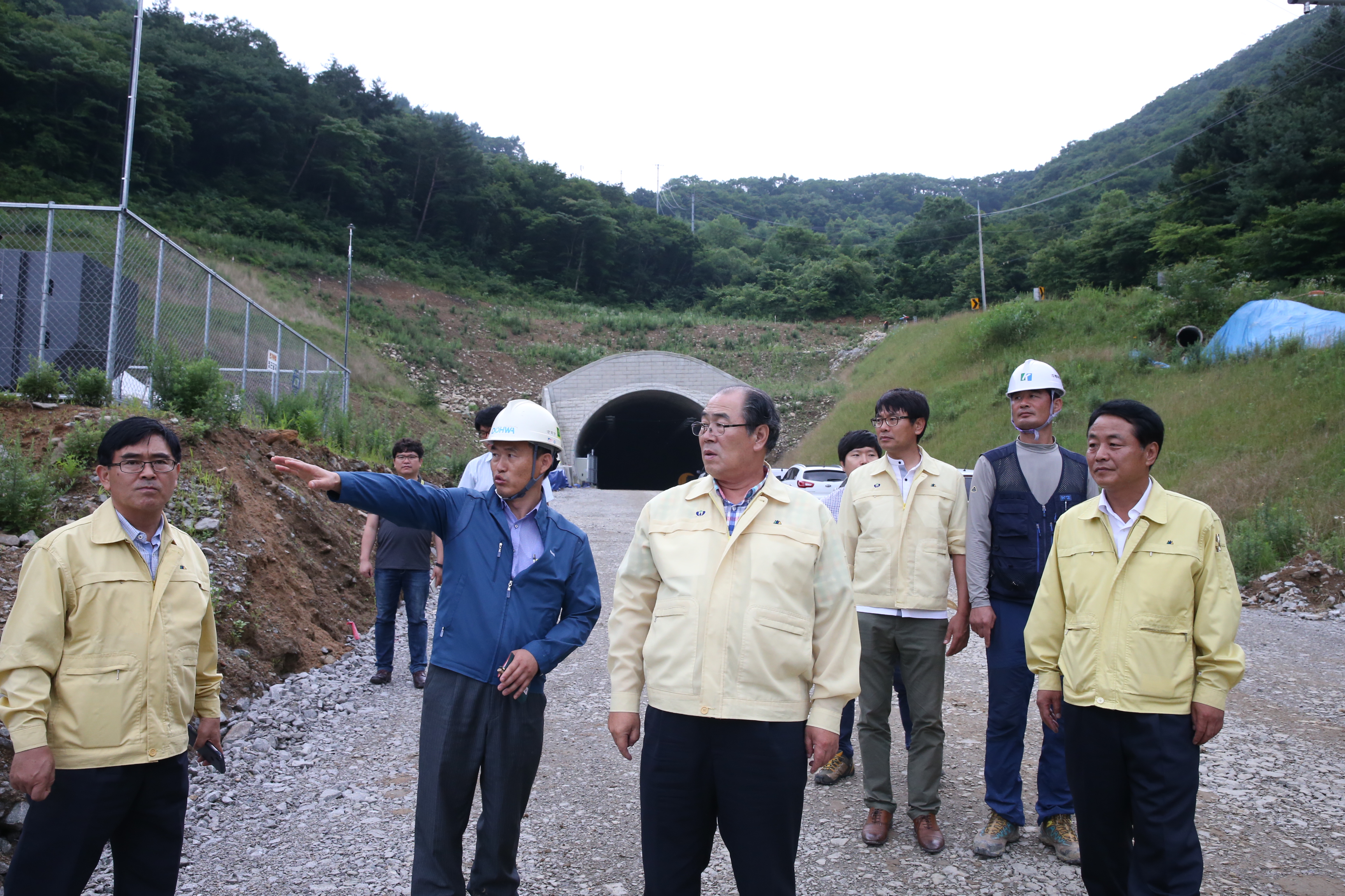 2015.07.24. 황정수 무주군수 태풍 대비 현장 점검(무풍)