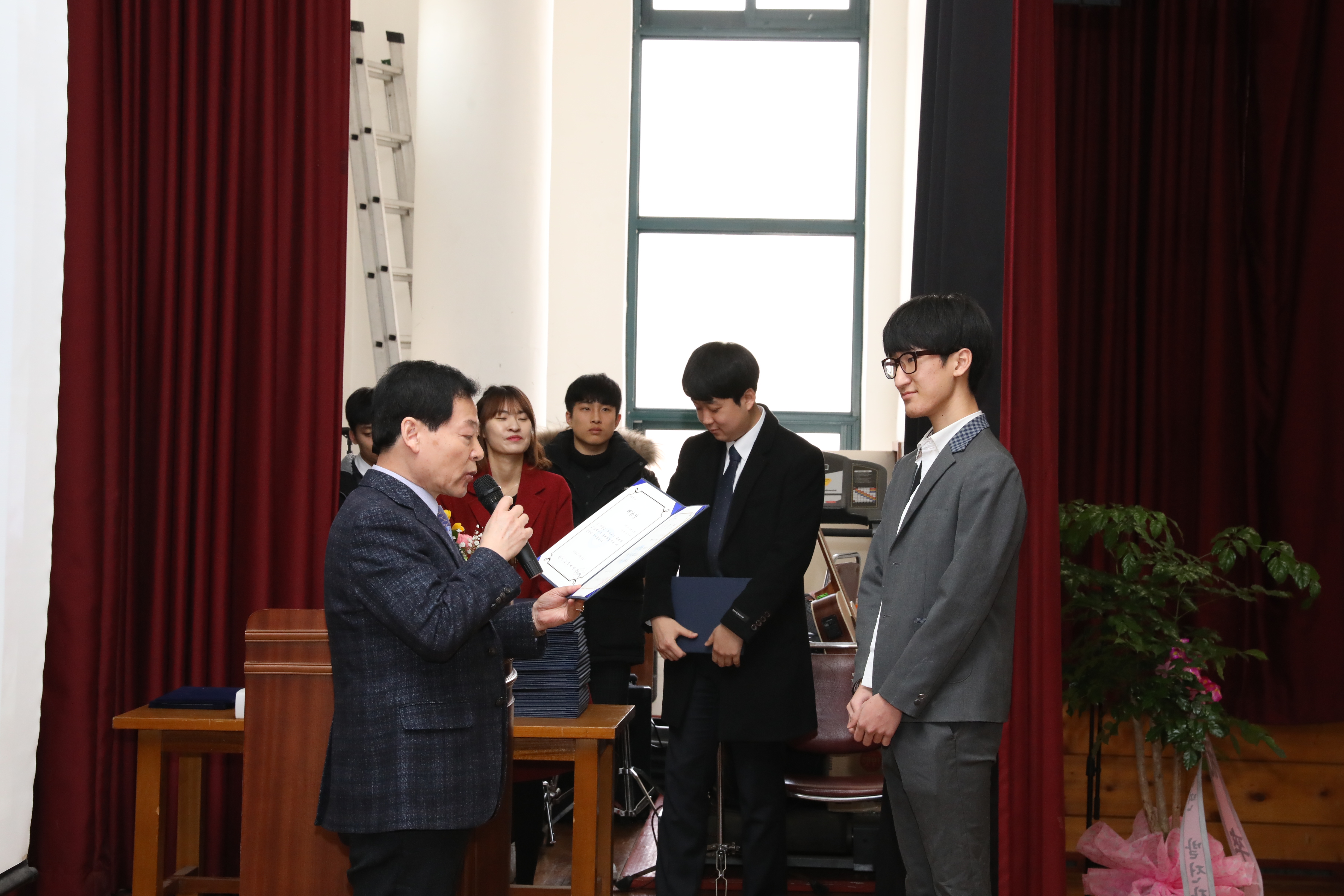 2018.02.09. 안성 중 고 졸업식