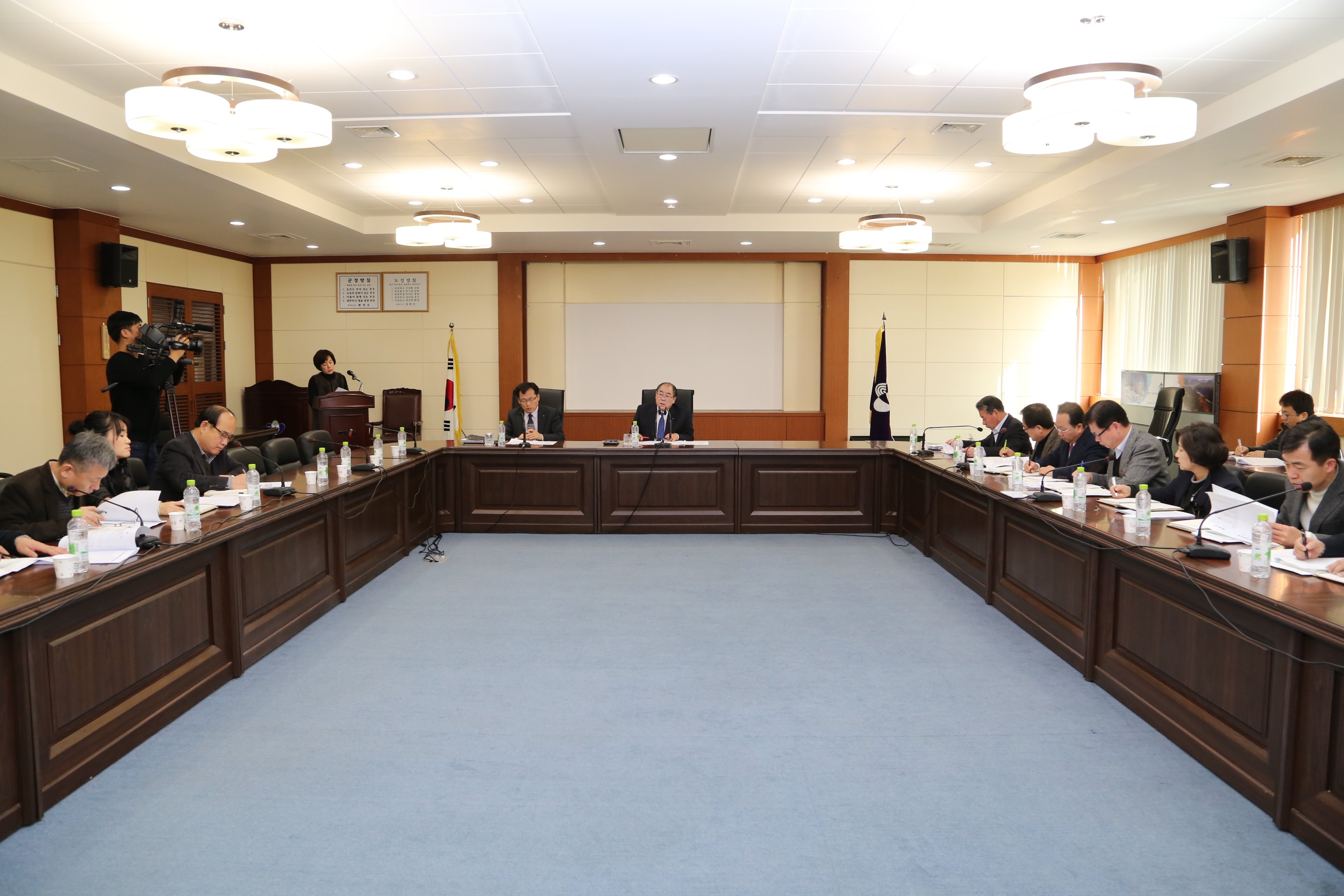 2016.01.07. 주간업무보고회(황정수 무주군수)