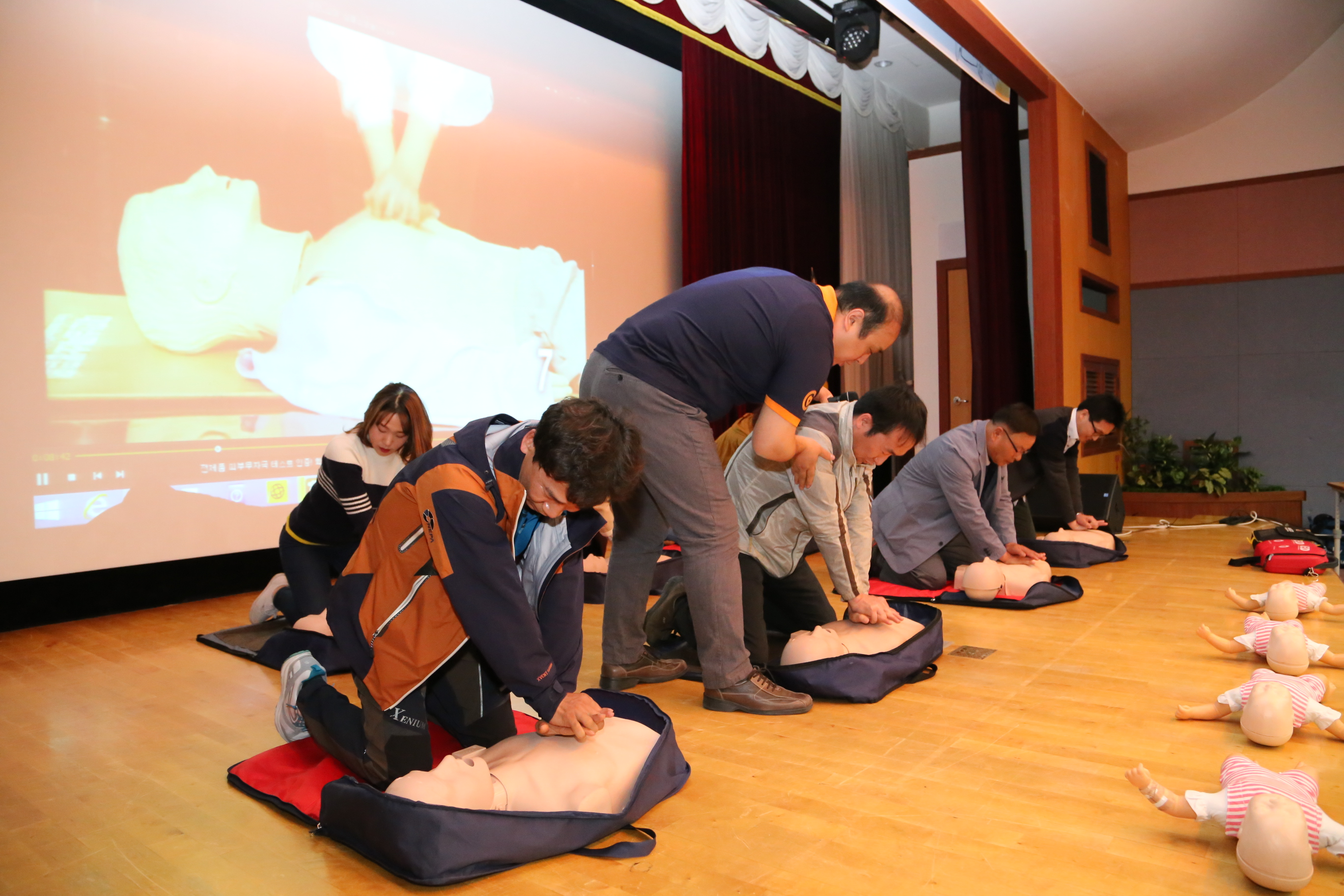 2016.04.15. 무주군 공직자 심폐소생술 교육