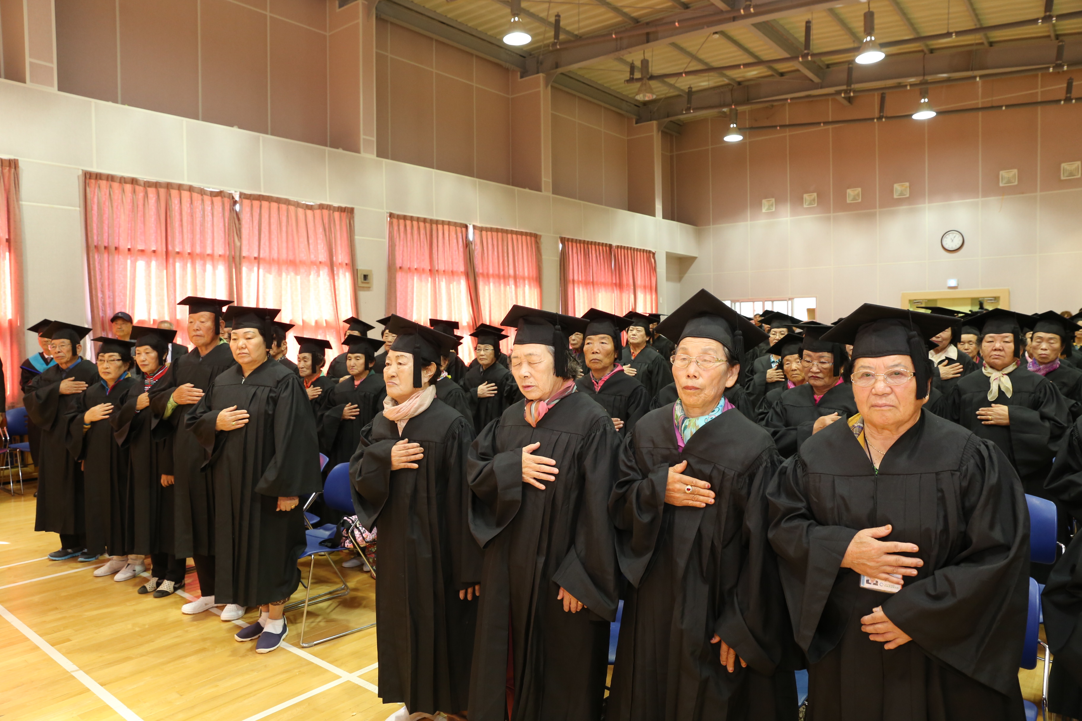 2015.10.28. 제14기 무주군 노인대학 졸업식