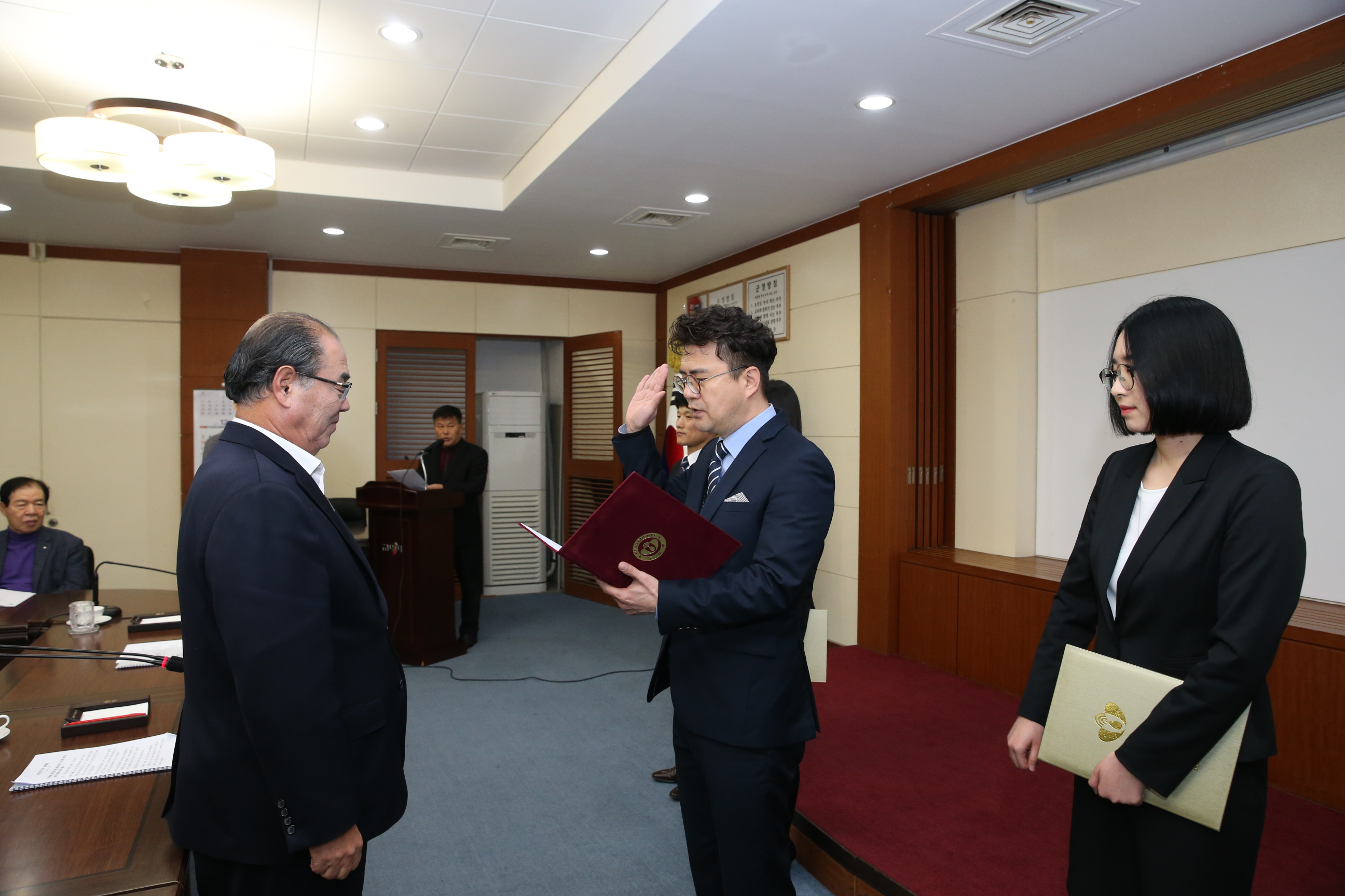 2017.12.18. 사령장(농업지도사)
