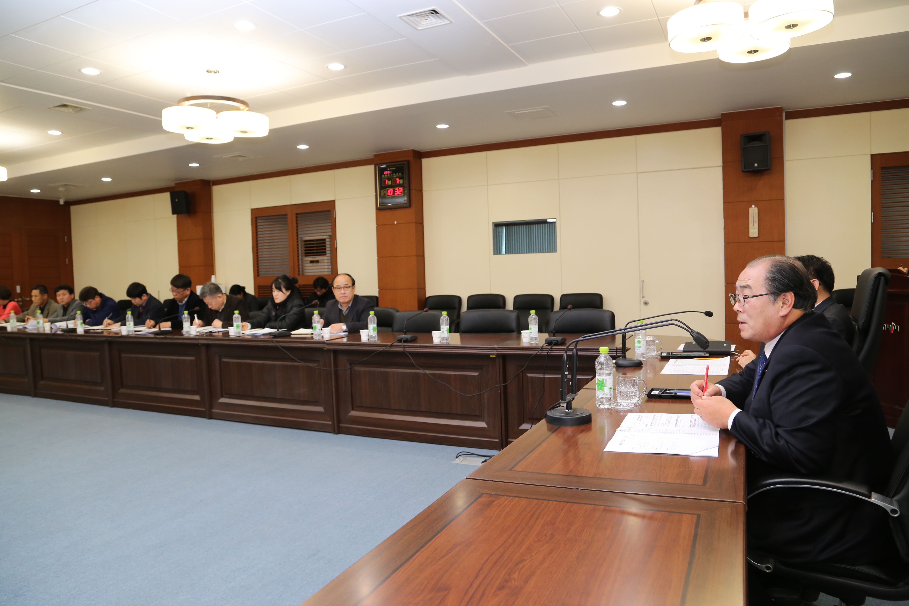 2016.01.07. 주간업무보고회(황정수 무주군수)