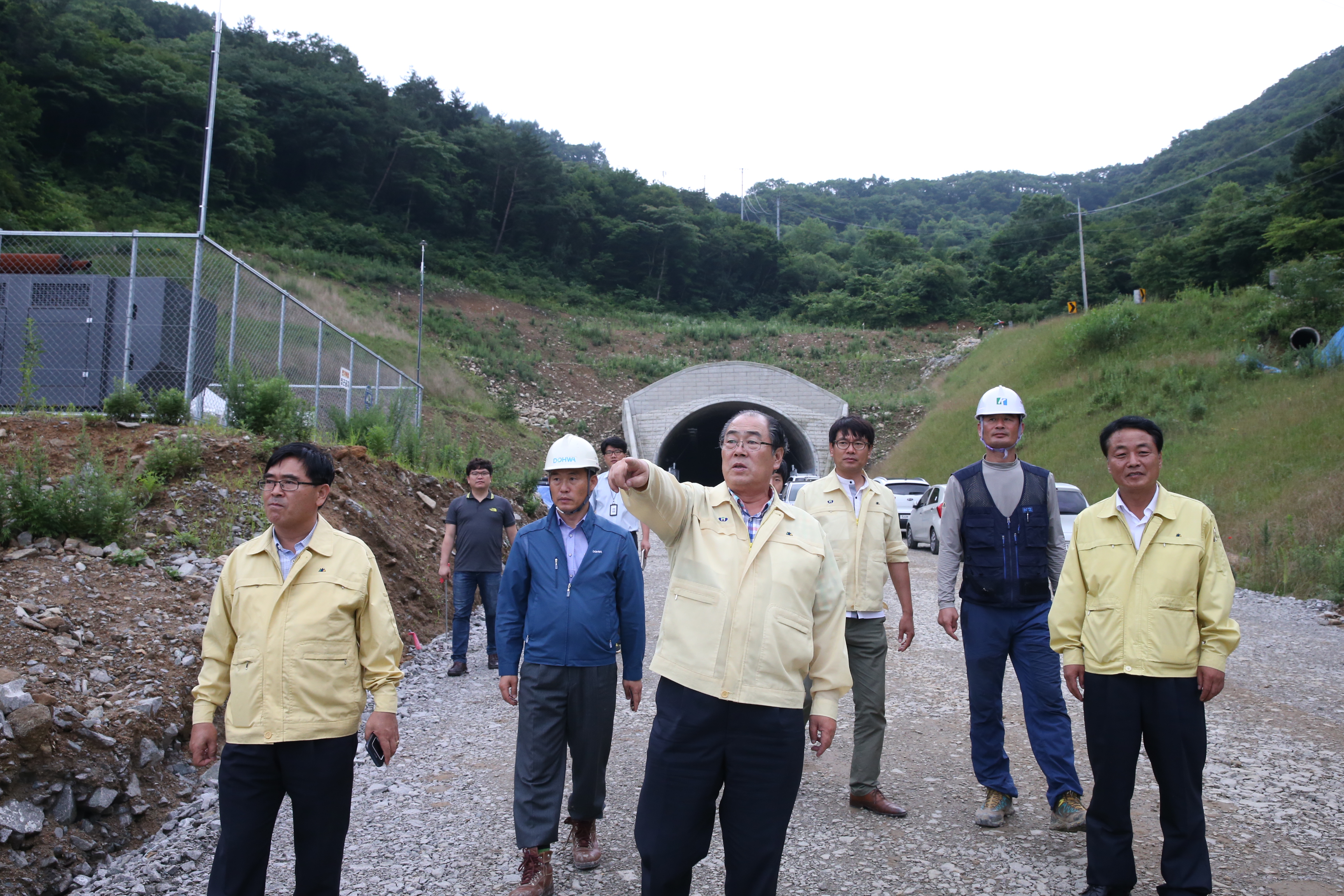 2015.07.24. 황정수 무주군수 태풍 대비 현장 점검(무풍)