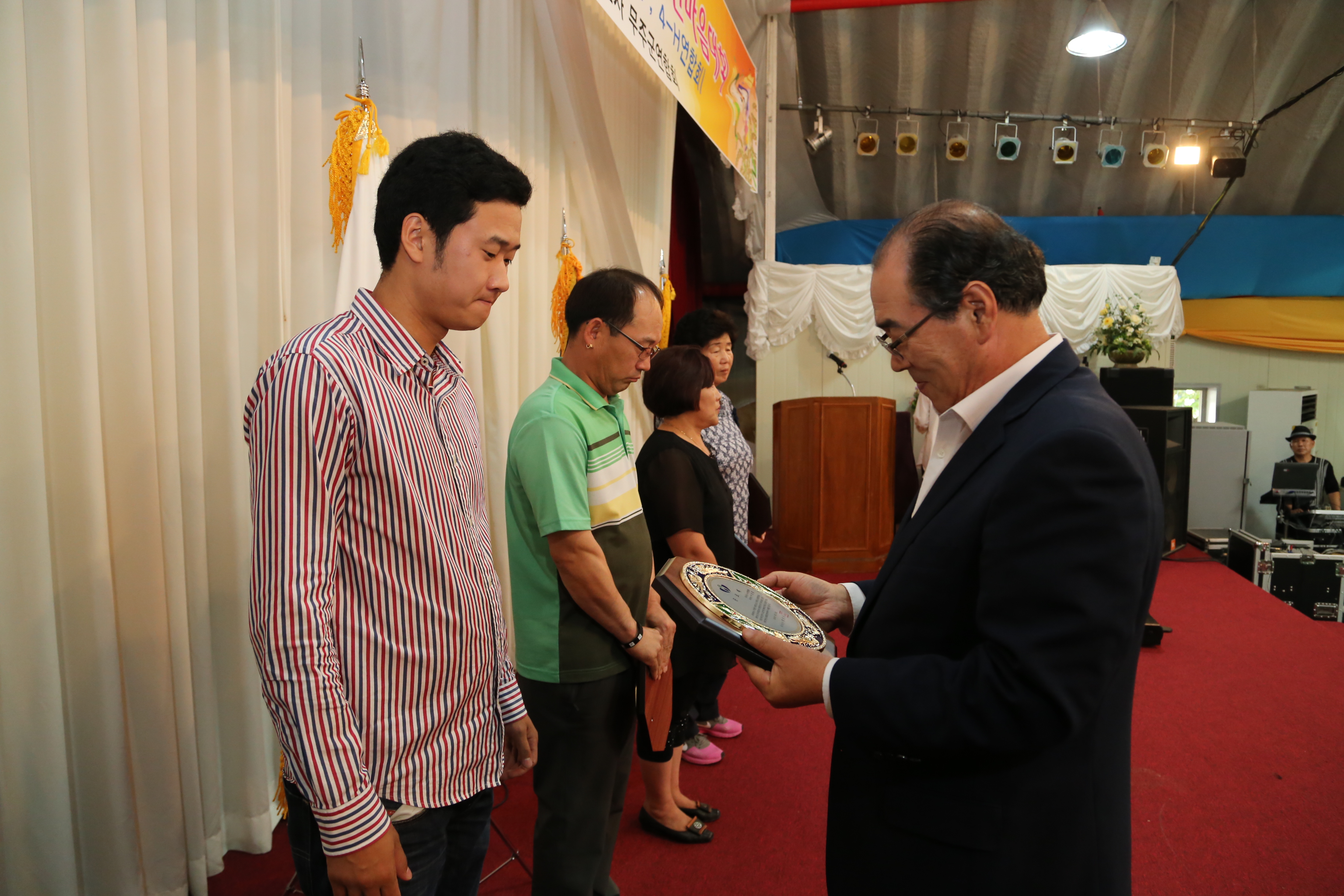 2014.08.28. 제8회 무주군 농업인 학습단체 한마음대회 개회식