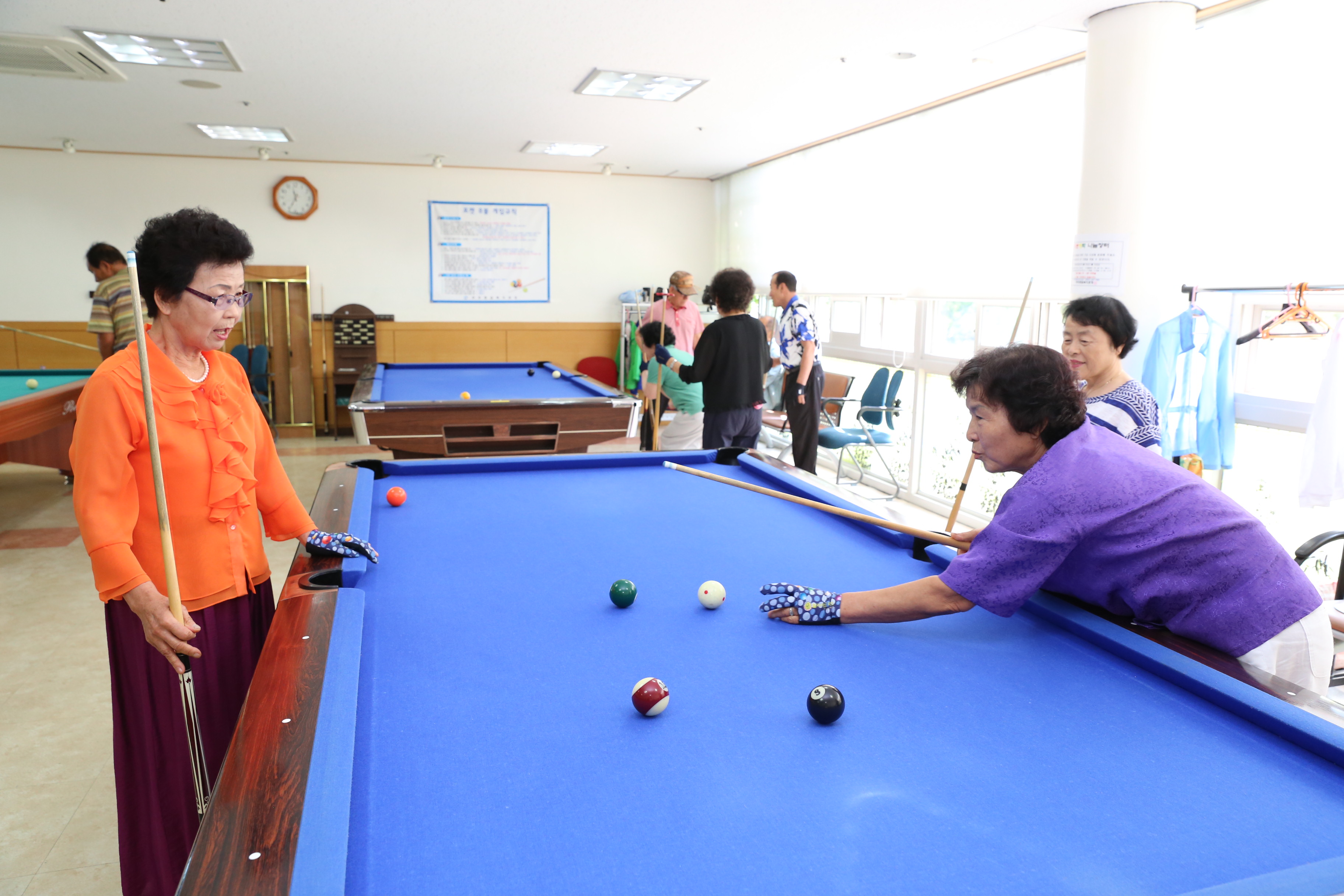 2014.09.01. 종합사회복지관-당구