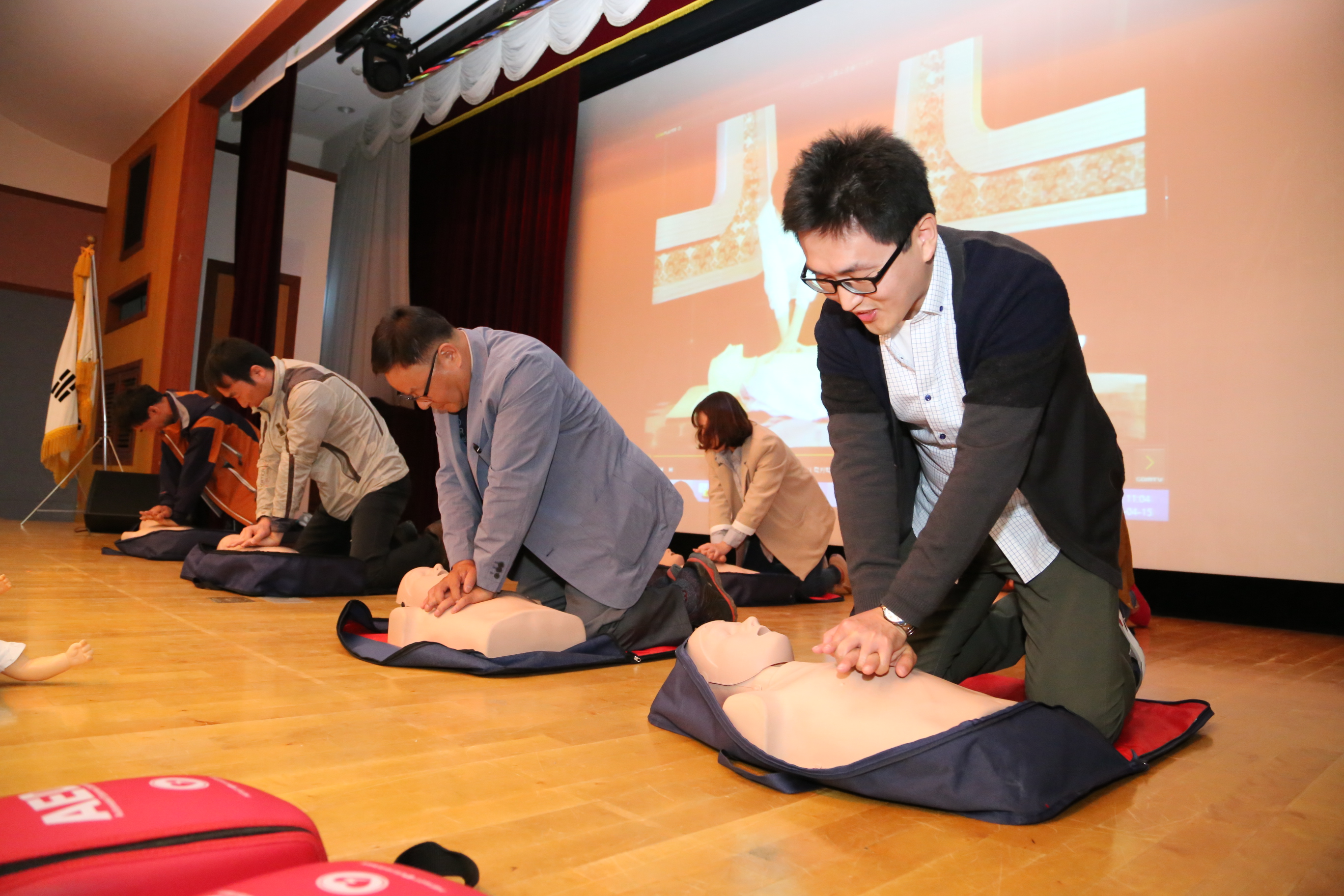 2016.04.15. 무주군 공직자 심폐소생술 교육