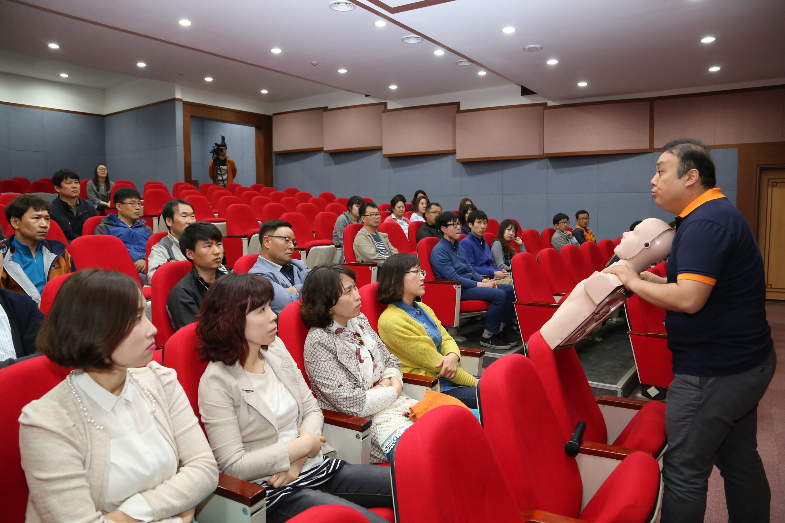 2016.04.15. 무주군 공직자 심폐소생술 교육
