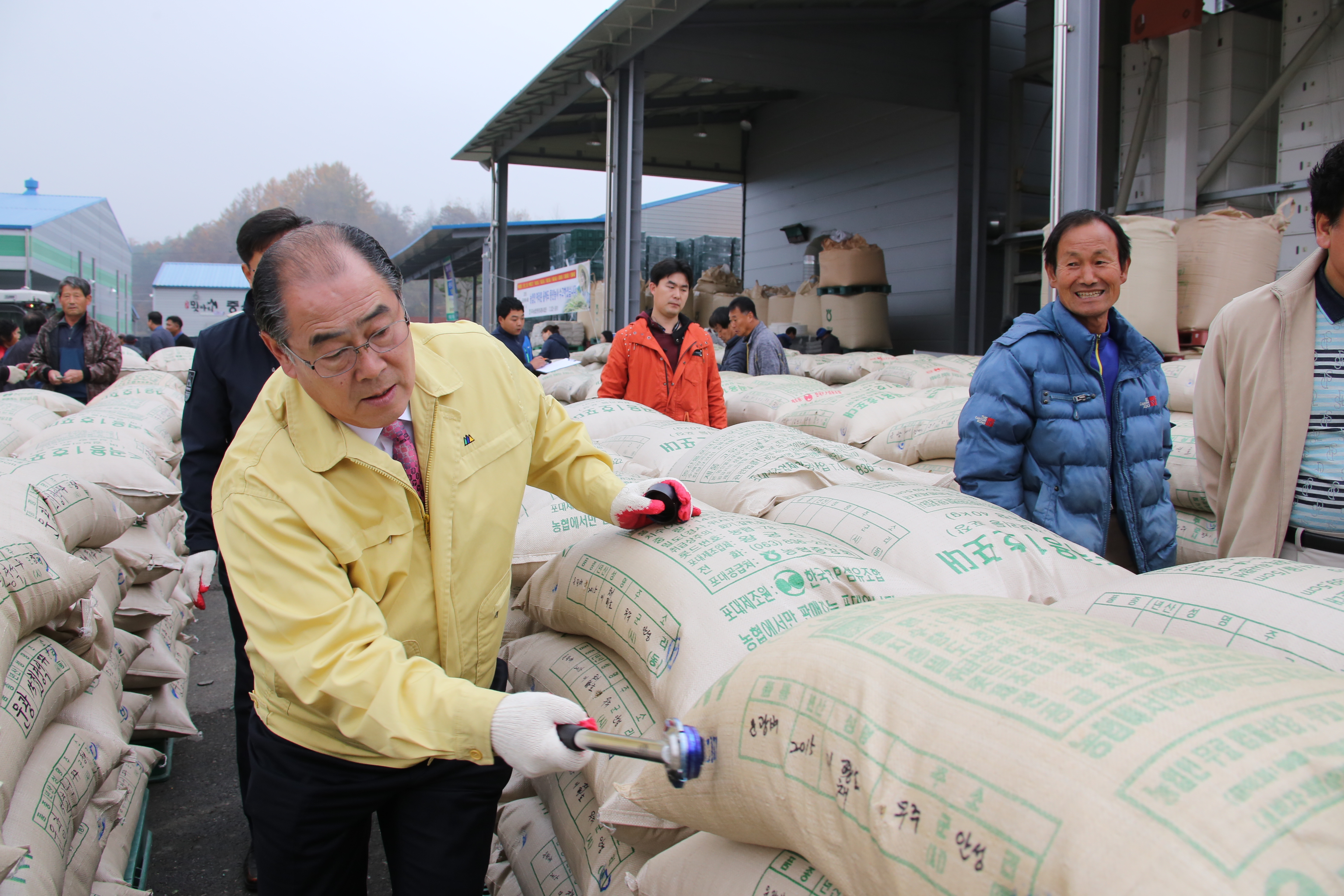 2015.11.10. 안성면 2015년산 공공비축미곡 매입