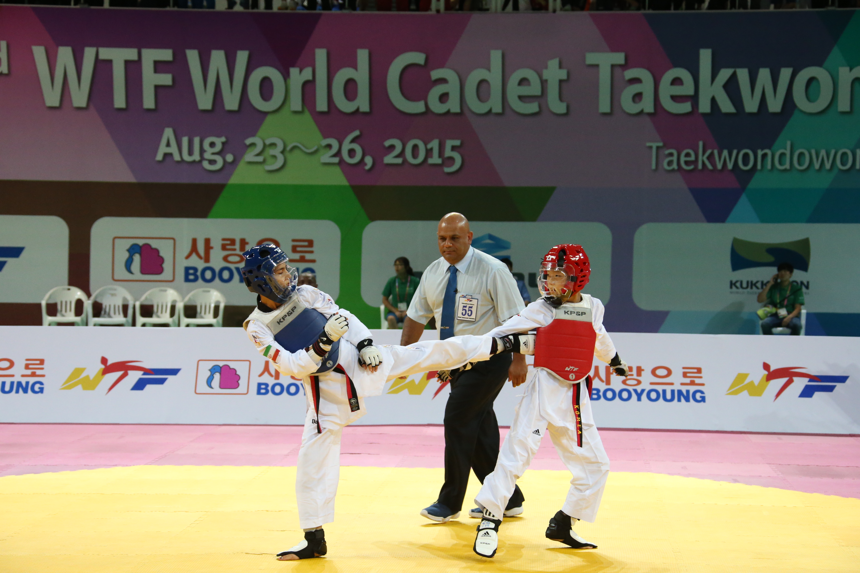 2015.08.24. 세계유소년태권도선수권대회 겨루기 경기