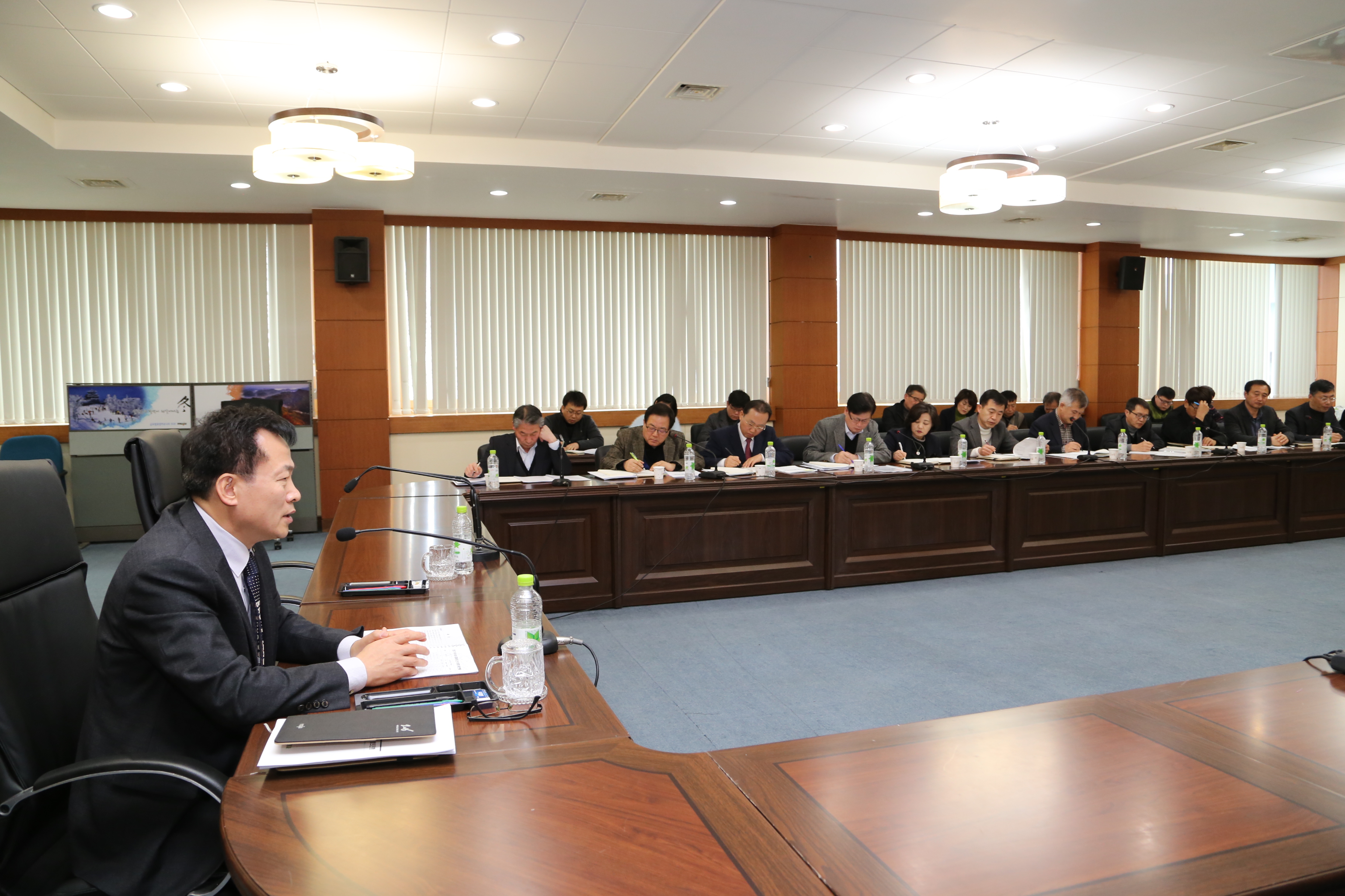 2016.01.07. 주간업무보고회(하성용 무주부군수)