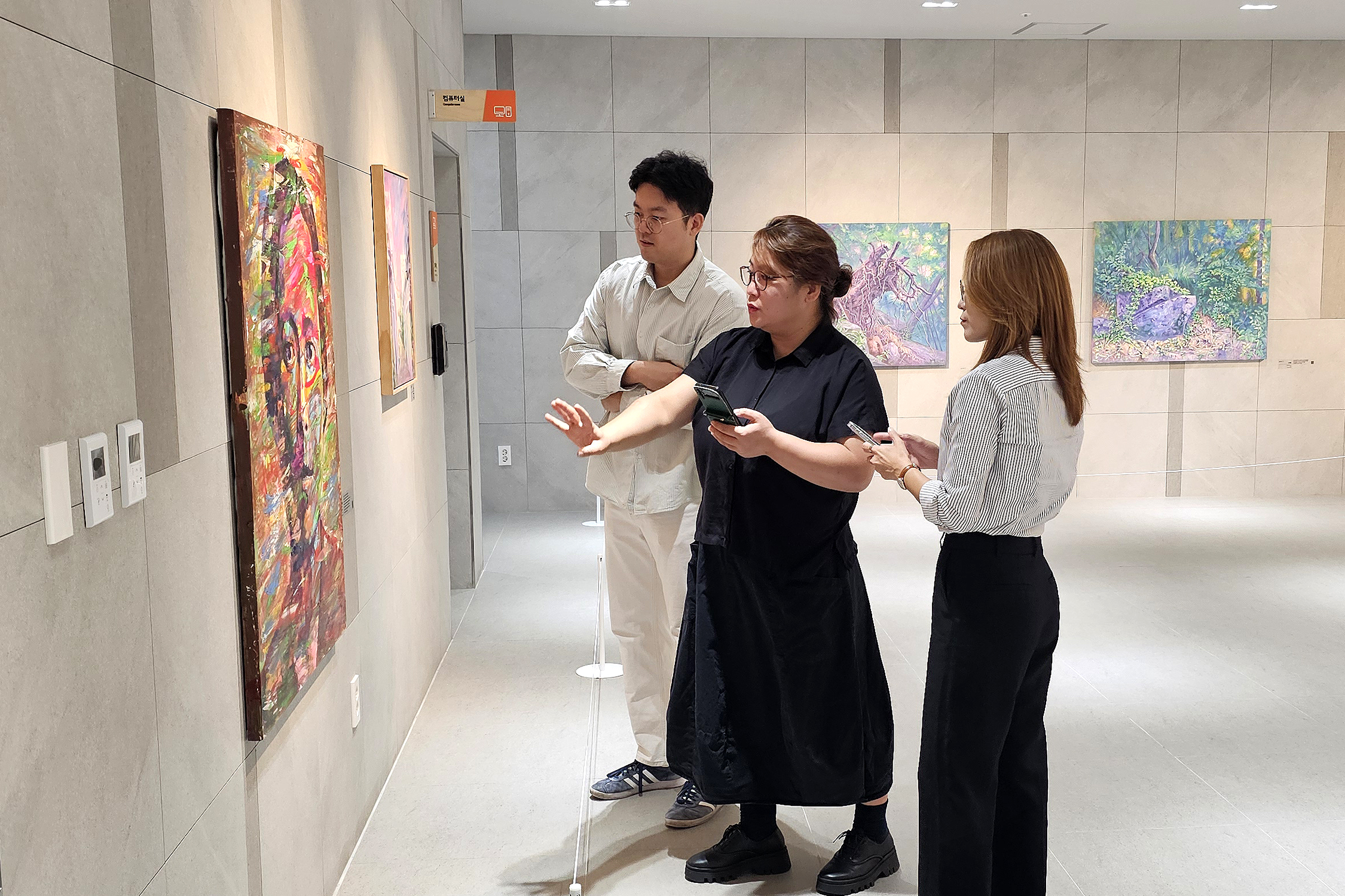 2024.09.24. 반디상상숲 미술품 대여 전시 공모 선정