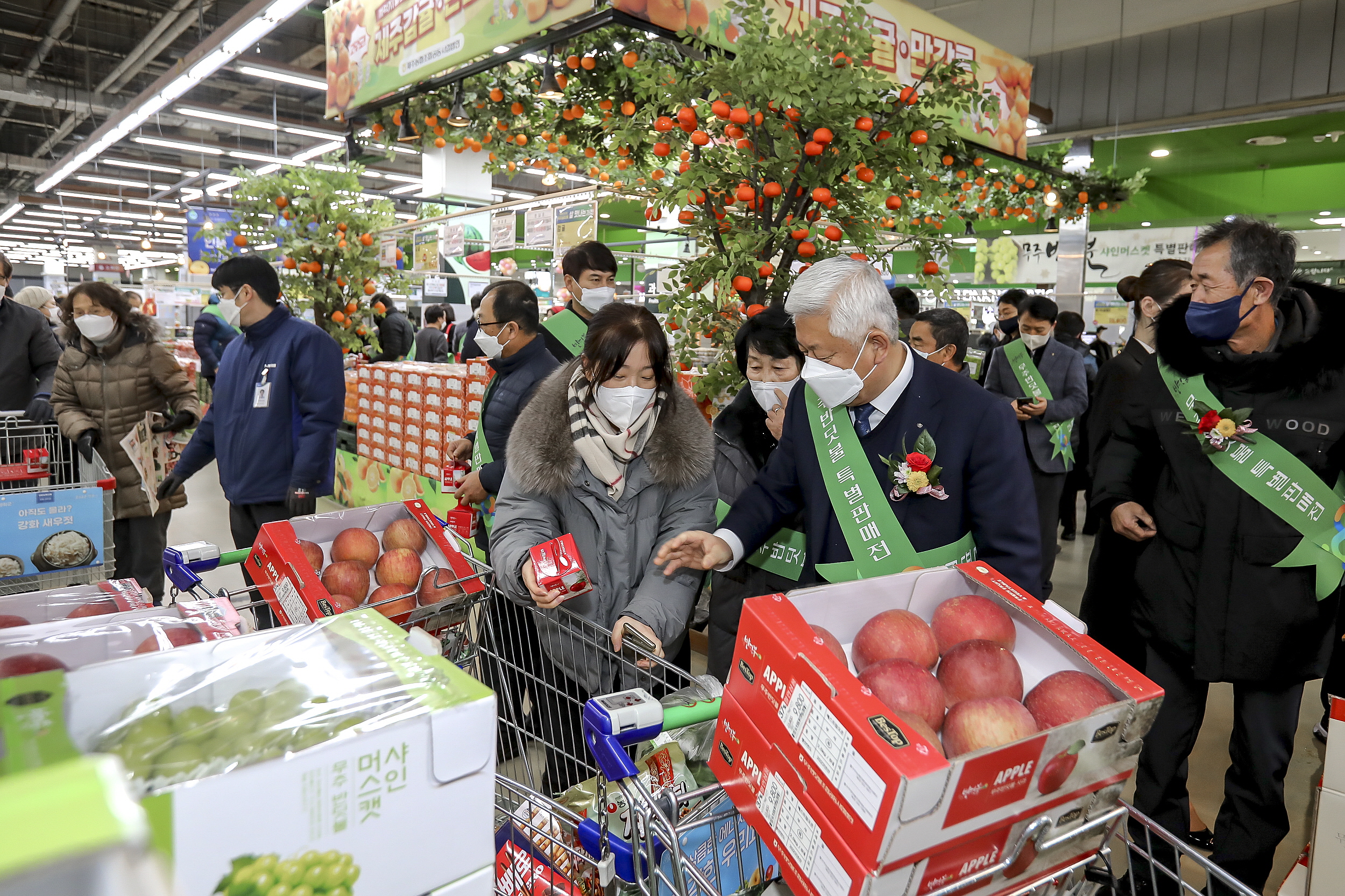 2022.12.23. 서울 무주 농.특산물 홍보 판촉행사