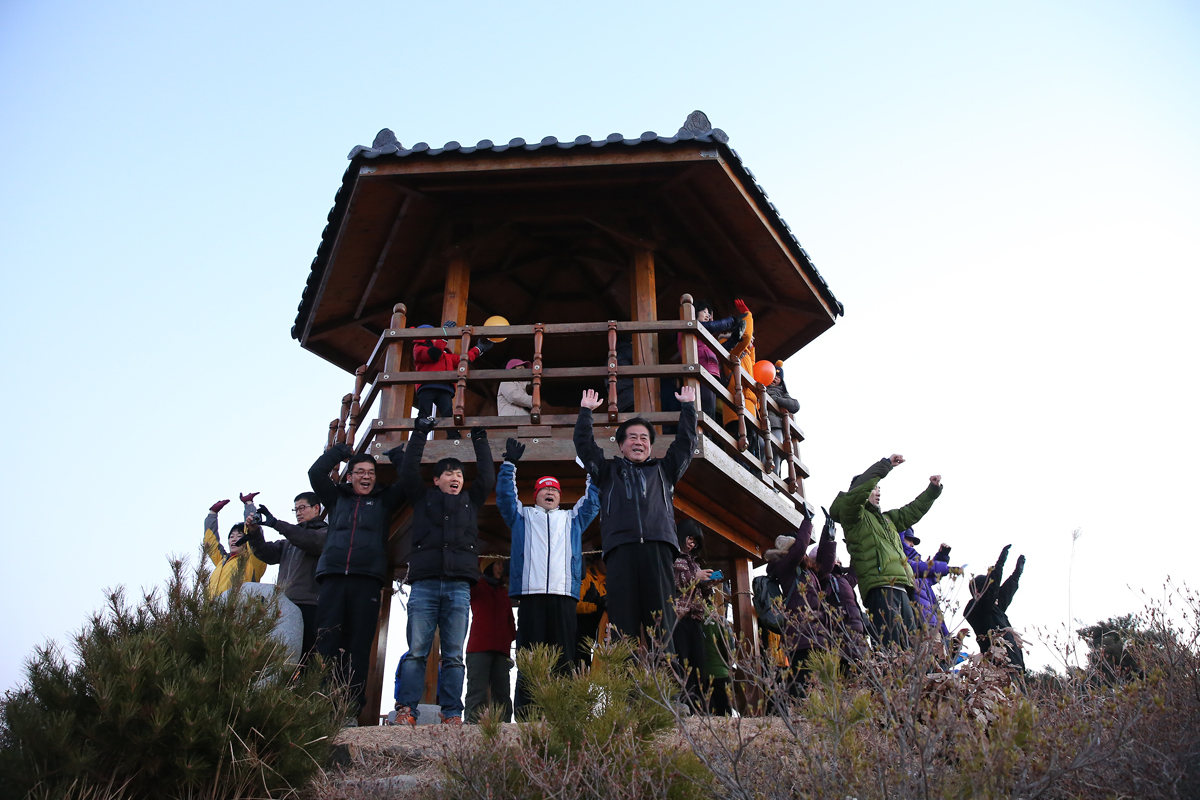 2014.01.01. 무주군 향로산 해맞이 행사