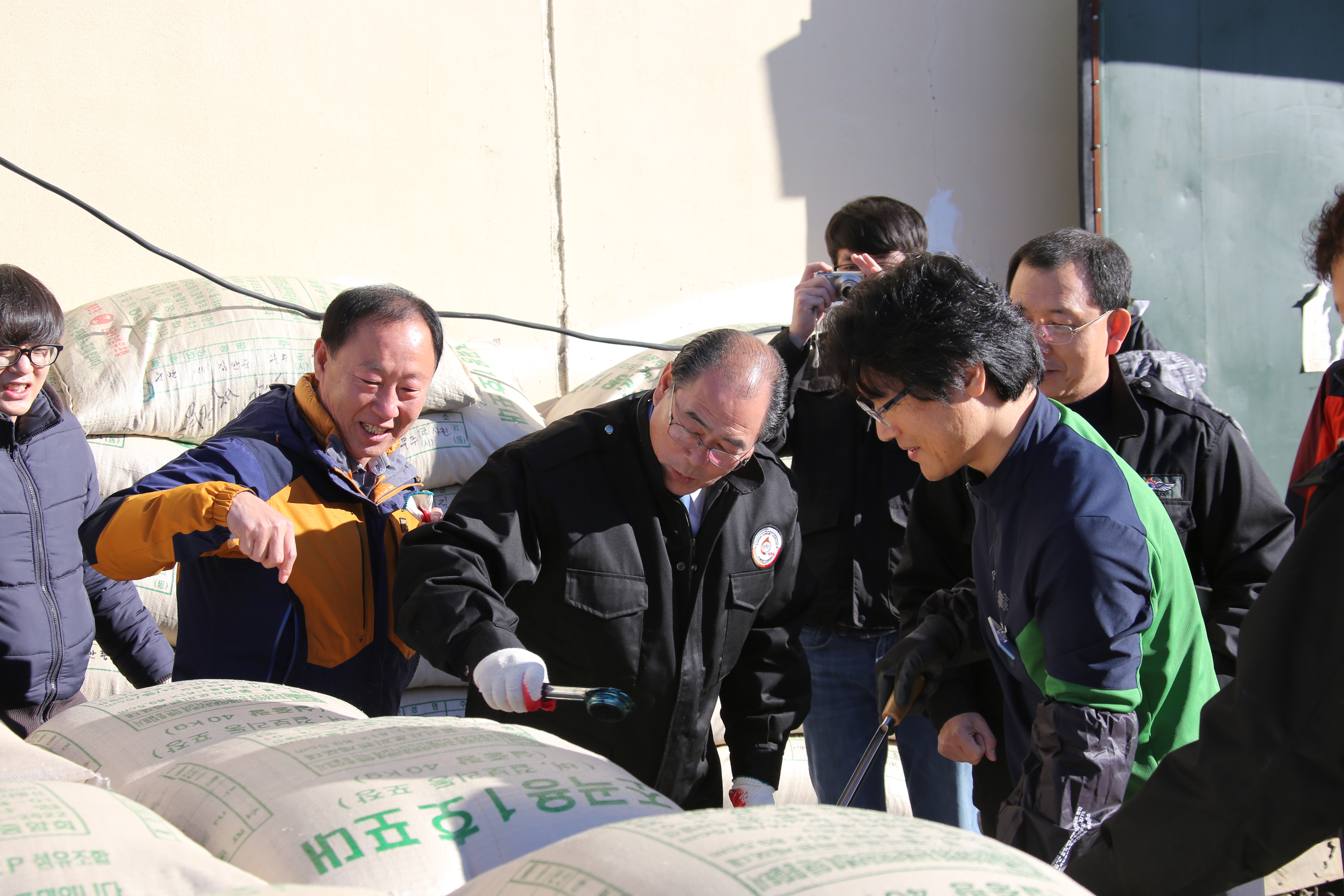 2014.11.04. 2014년산 공공비축미곡 매입현장-황정수 무주군수