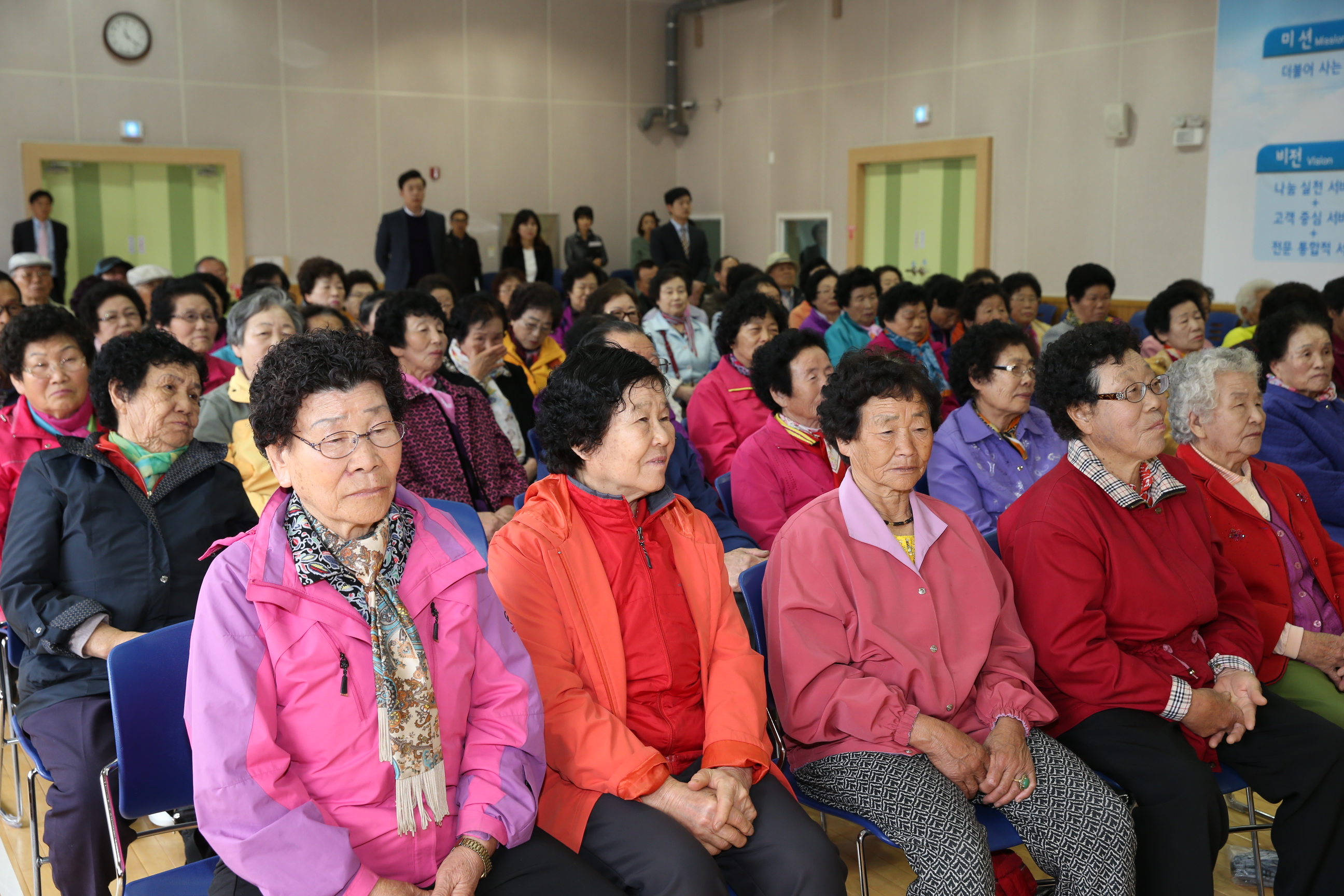 2016.04.07. 제15기 무주군 노인대학 입교식