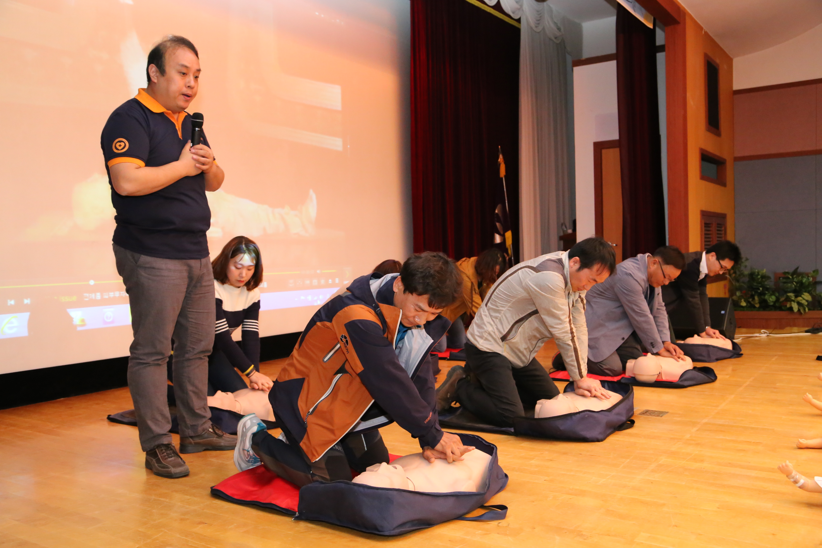 2016.04.15. 무주군 공직자 심폐소생술 교육