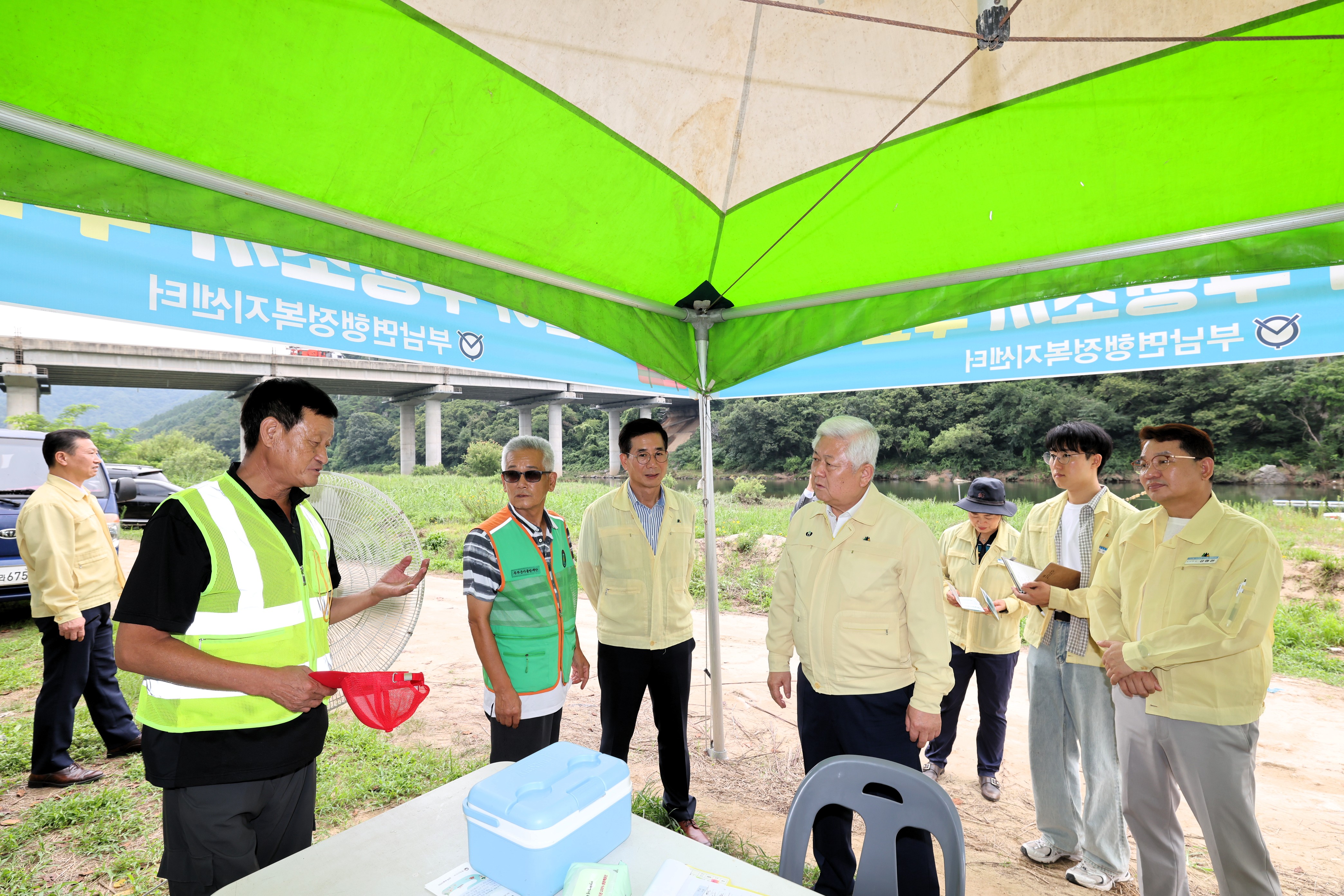 2025.08.11. 여름철 물놀이 안전점검(황인홍 무주군수)