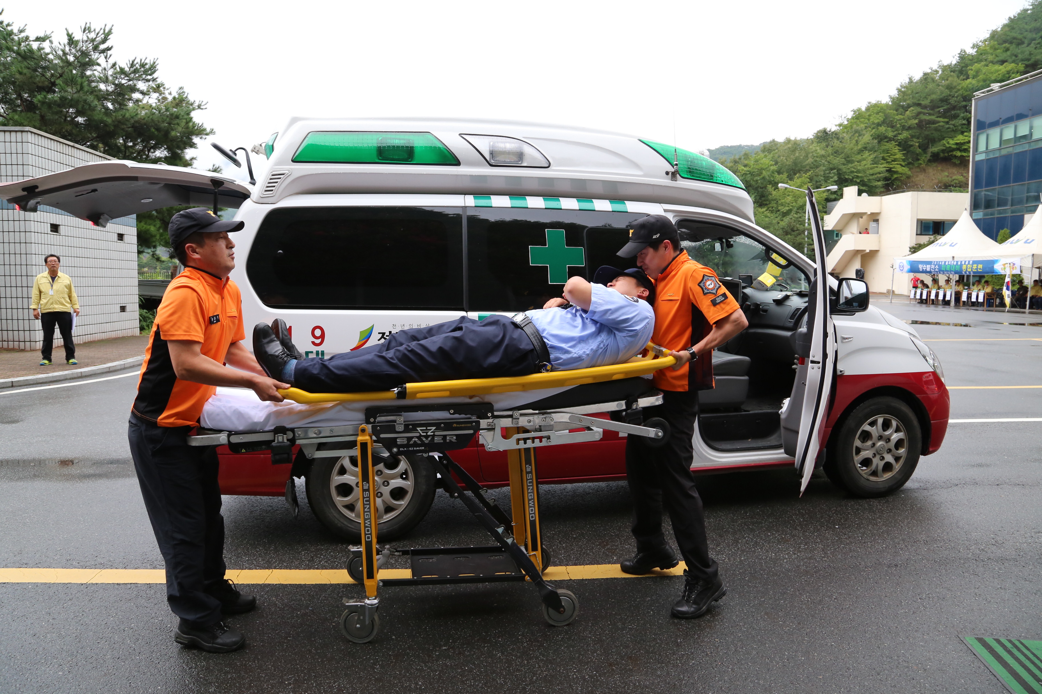2014.08.20. 을지연습 양수발전소 피폭대비 종합훈련
