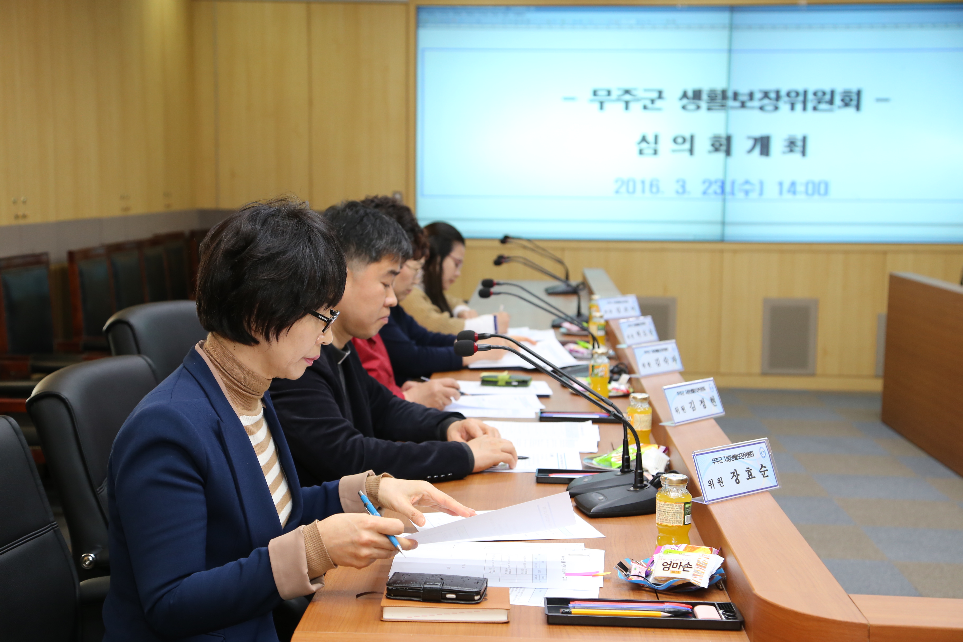 2016.03.23. 무주군 생활보장위원회 심의회