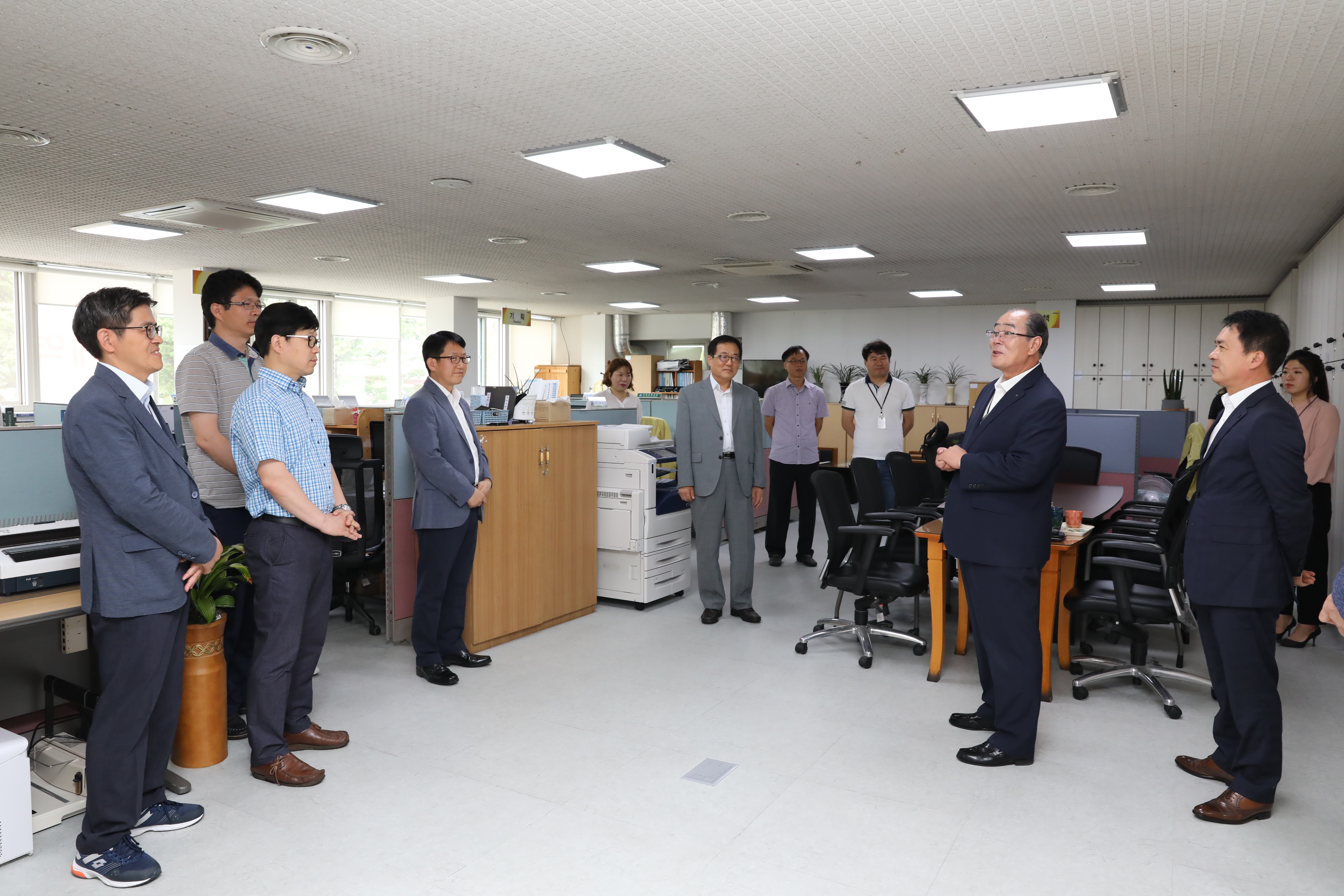 2018.06.29. 황정수 무주군수 실과 방문