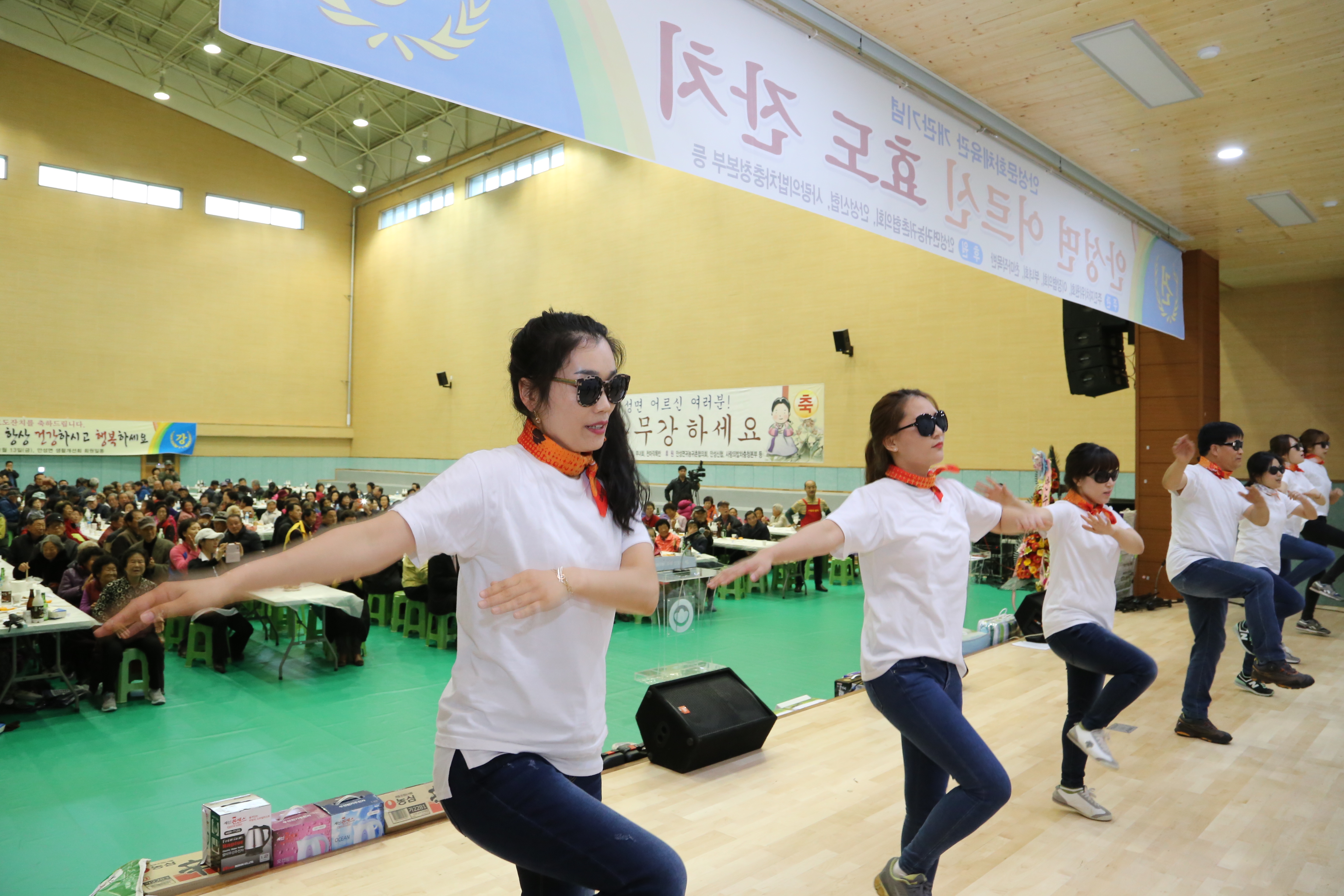 2015.11.13. 안성문화체육관 개관기념 안성면 효도잔치