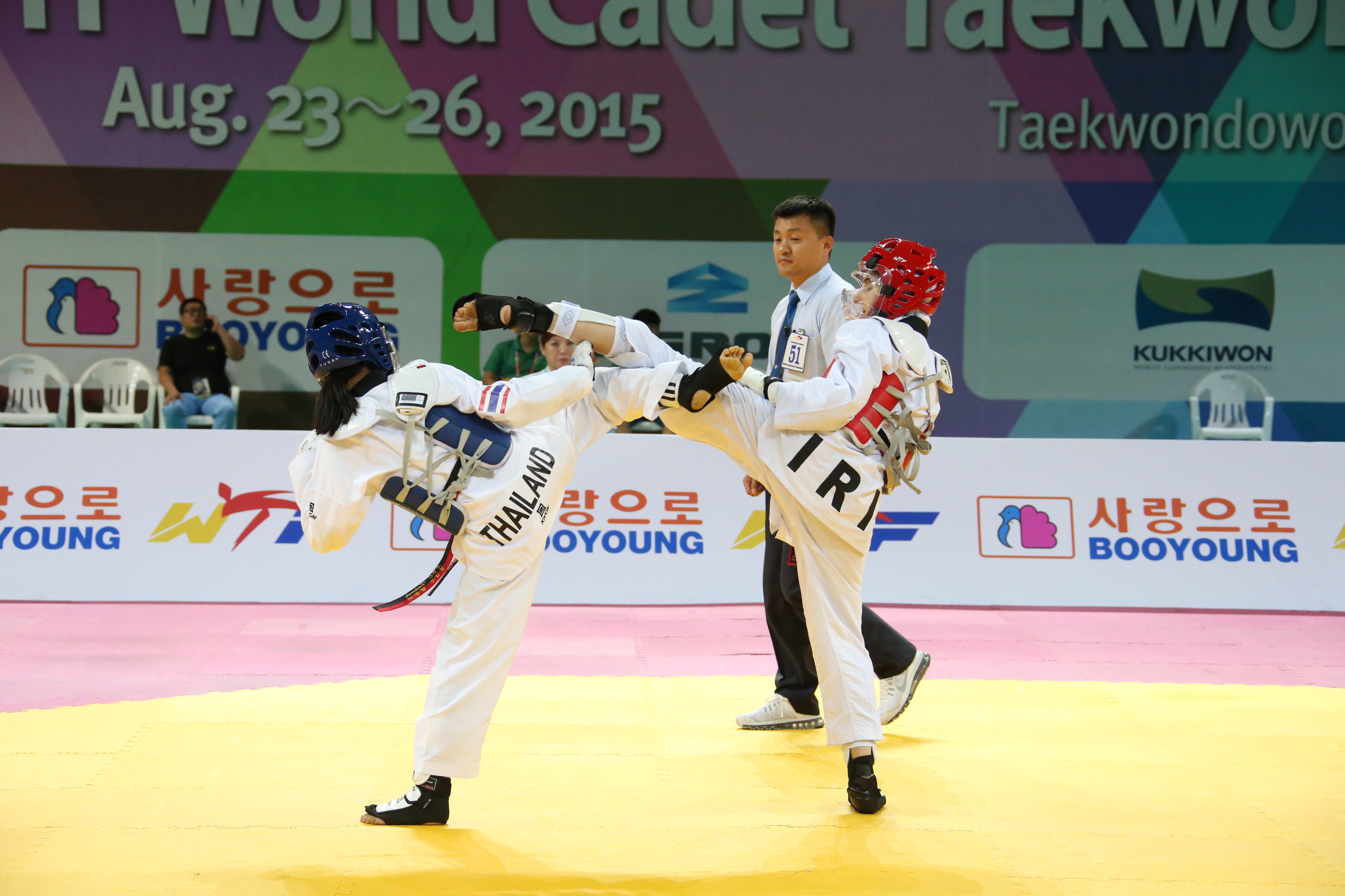 2015.08.24. 세계유소년태권도선수권대회 겨루기 경기
