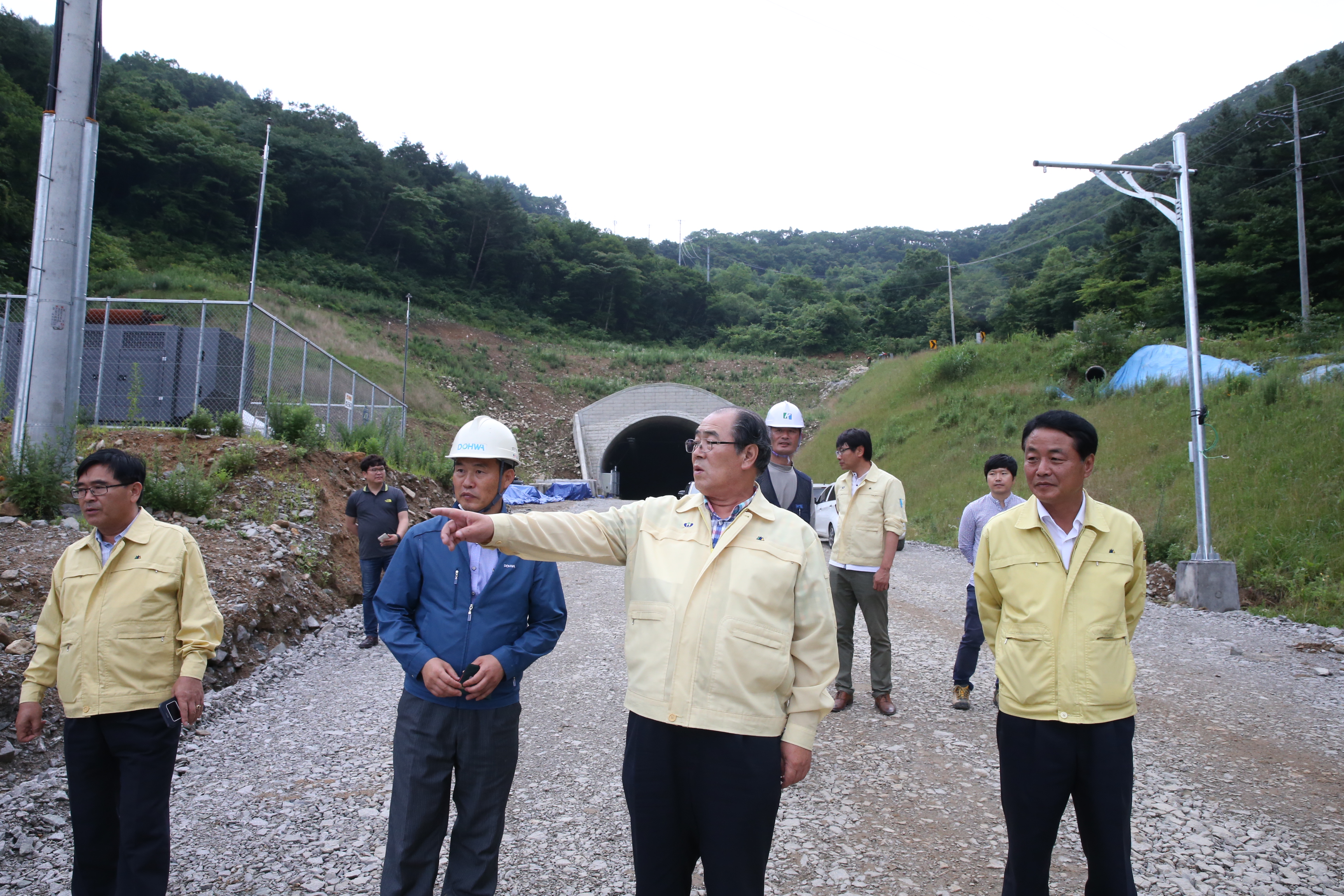 2015.07.24. 황정수 무주군수 태풍 대비 현장 점검(무풍)