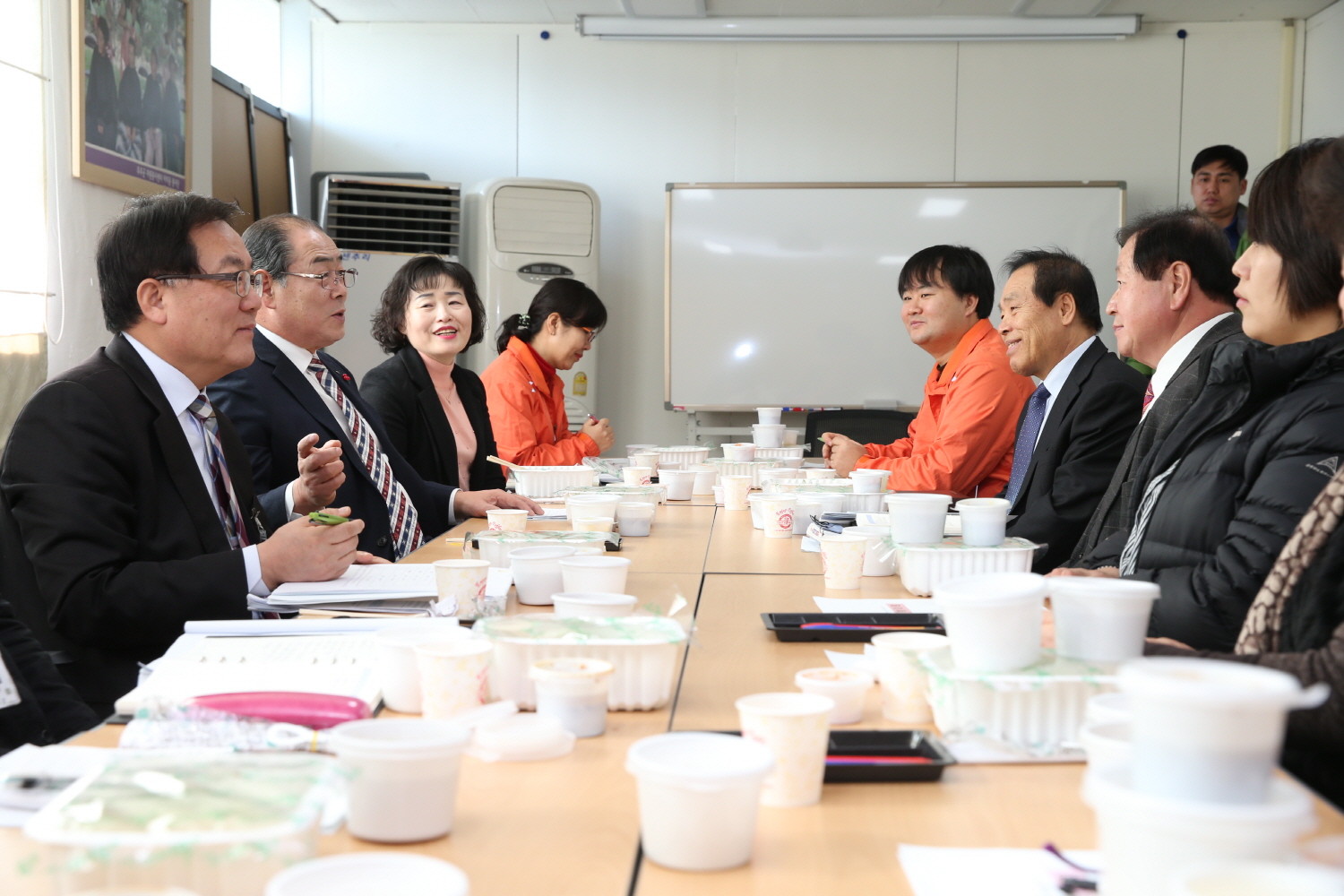 2015.01.20. 무주군 자원봉사센터 도시락 간담회