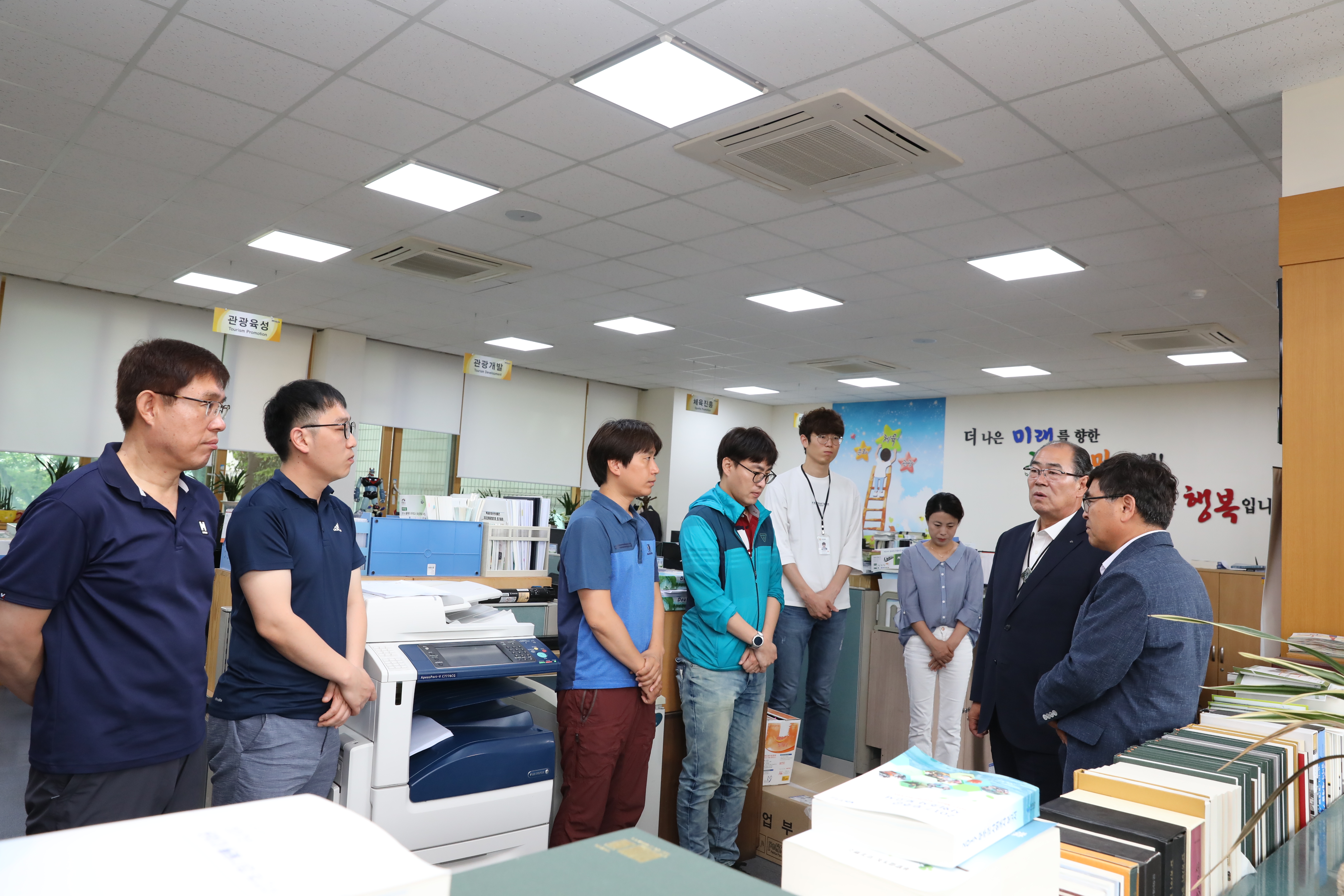 2018.06.29. 황정수 무주군수 실과 방문