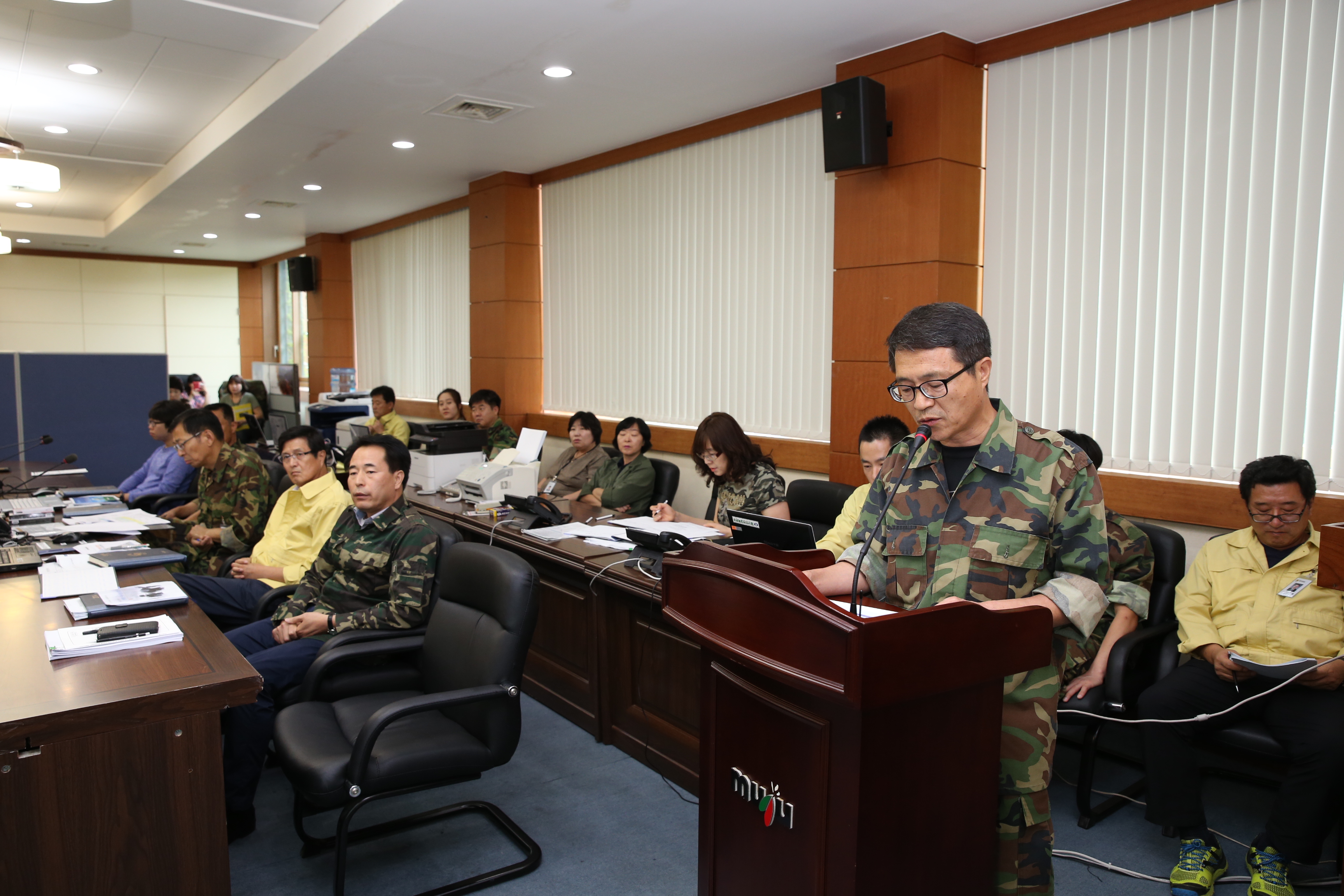 2014.08.19. 을지연습 일일상황보고회