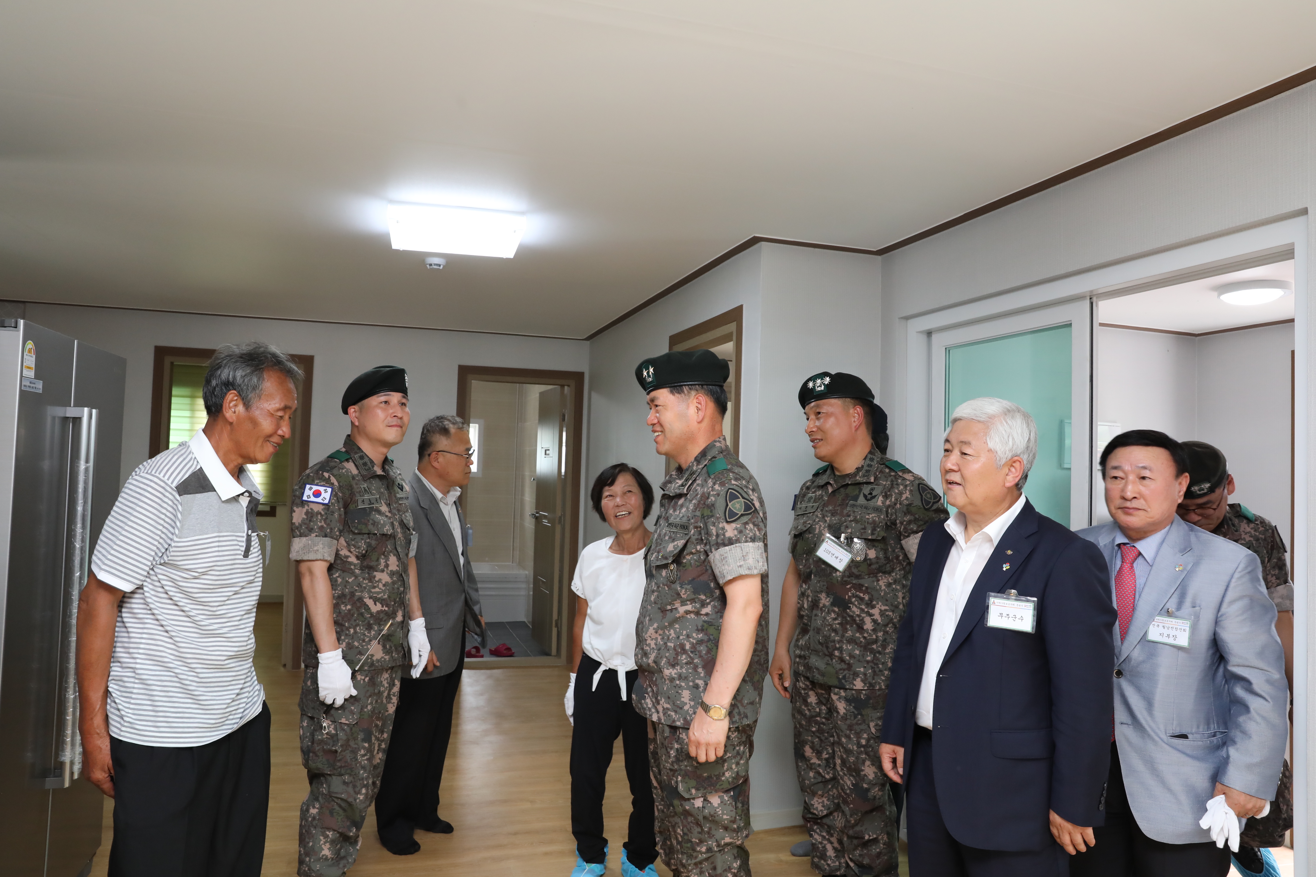2018.07.10. 나라사랑보금자리 준공식(무풍면 사동마울)