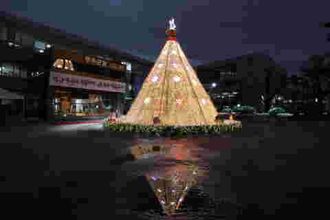 2023.12.12. 무주군청 성탄트리 점등 점등식