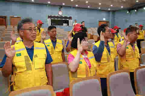 2023.06.28. 여름철 물놀이 안전관리요원 교육 발대식