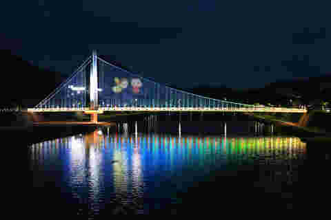 2023.07.03. 남대천 별빛다리 개통식