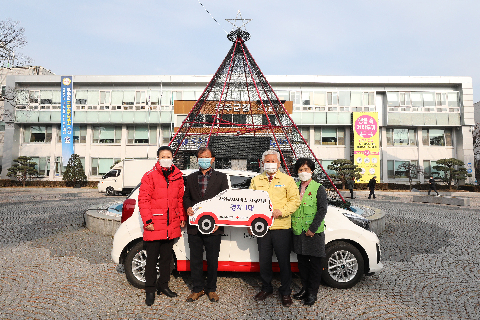2020.12.07. 시각장애인 공동모금회 차량 전달식