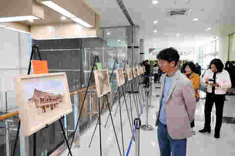 2023.10.31. 우드버닝 작품 전시 오픈식